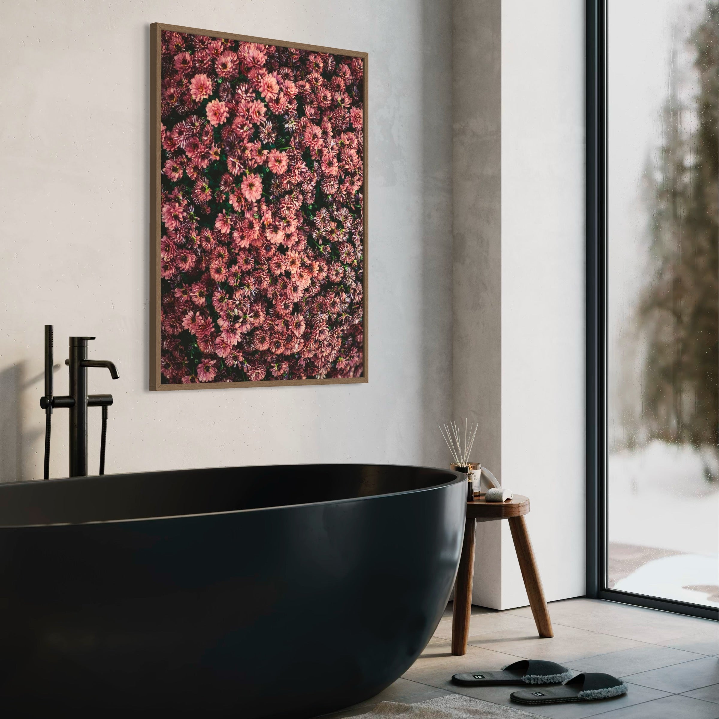 Petal Tapestry - Moderno Wall Art Wall Art