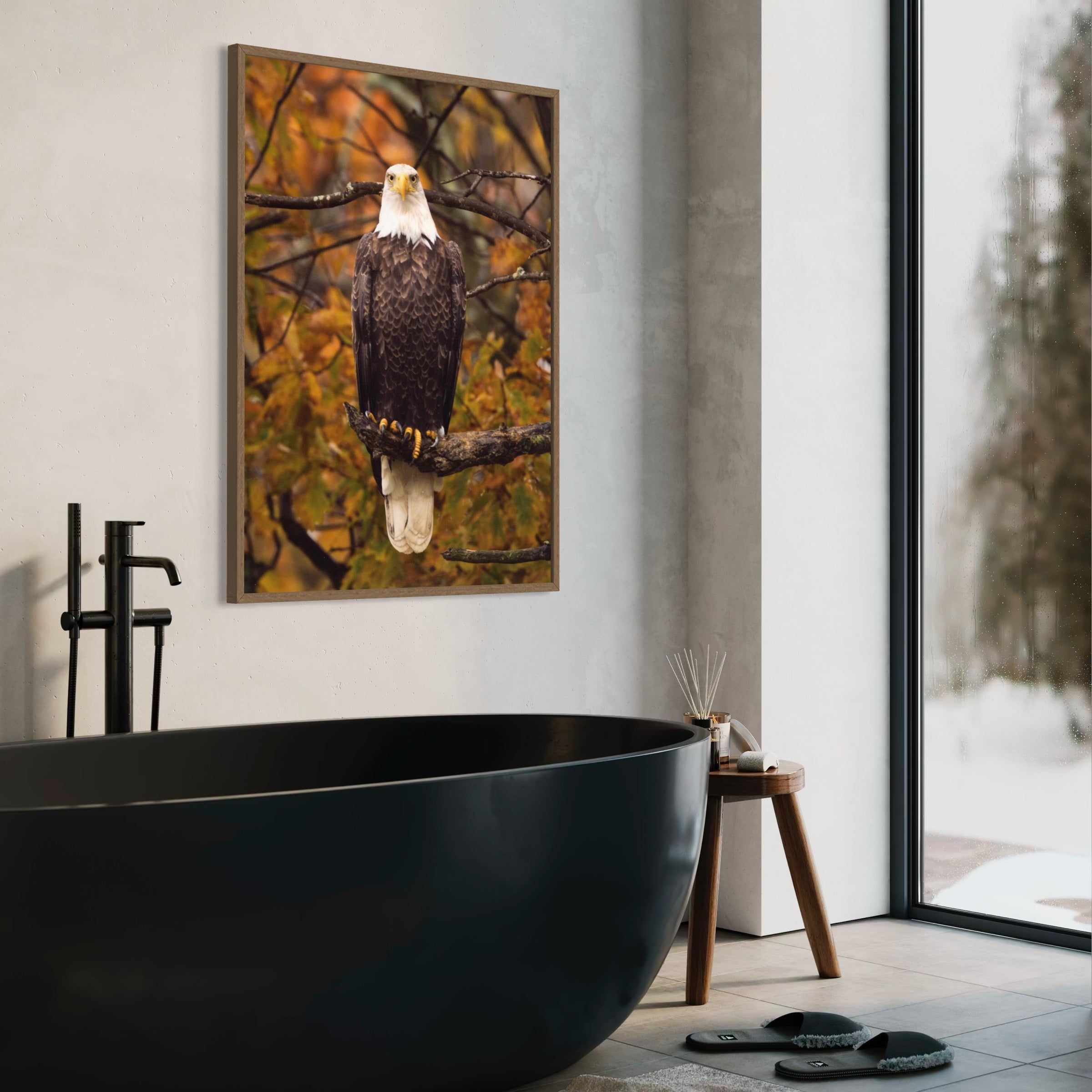 Autumn Sentinel - Moderno Wall Art Wall Art