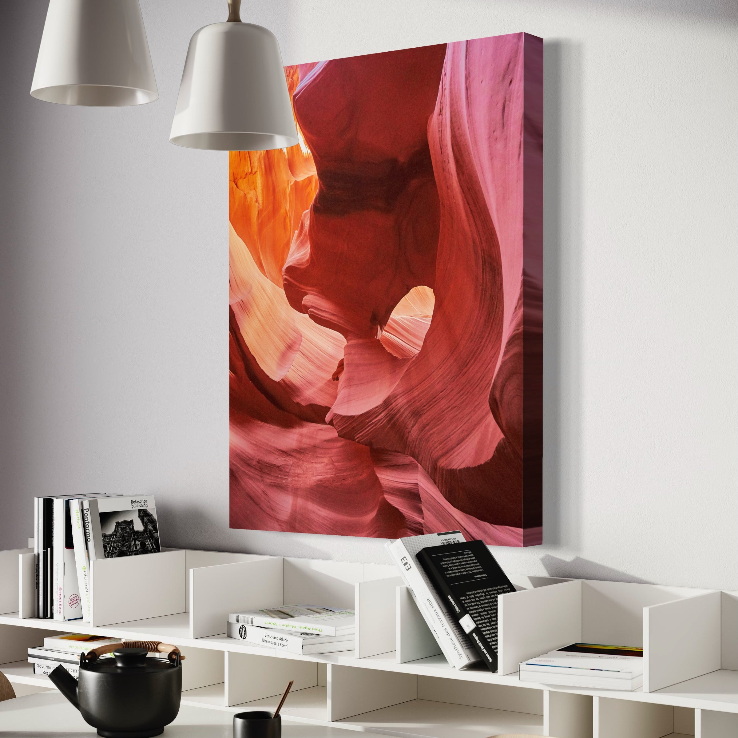 Desert Caves II - Moderno Wall Art Wall Art