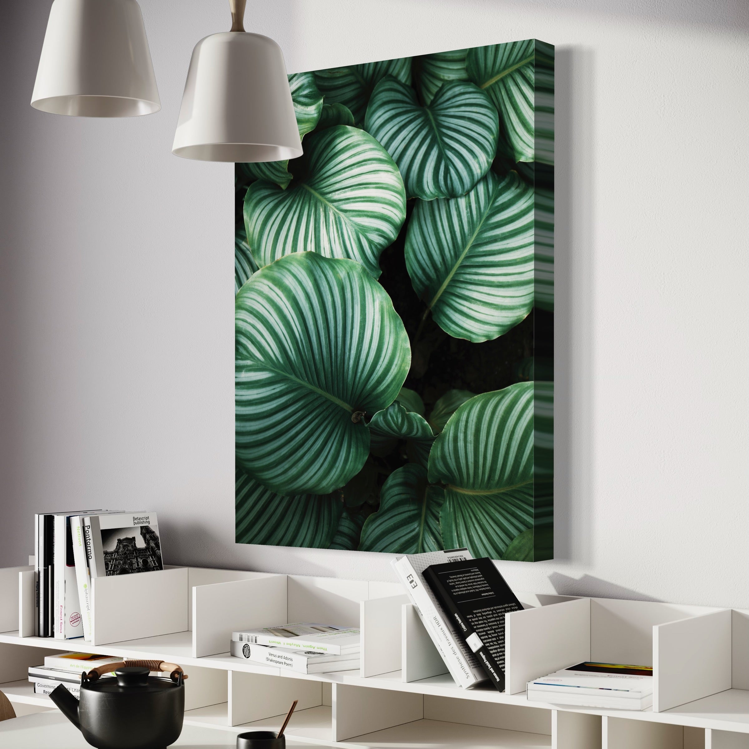 Jungle Vegetation - Moderno Wall Art Wall Art