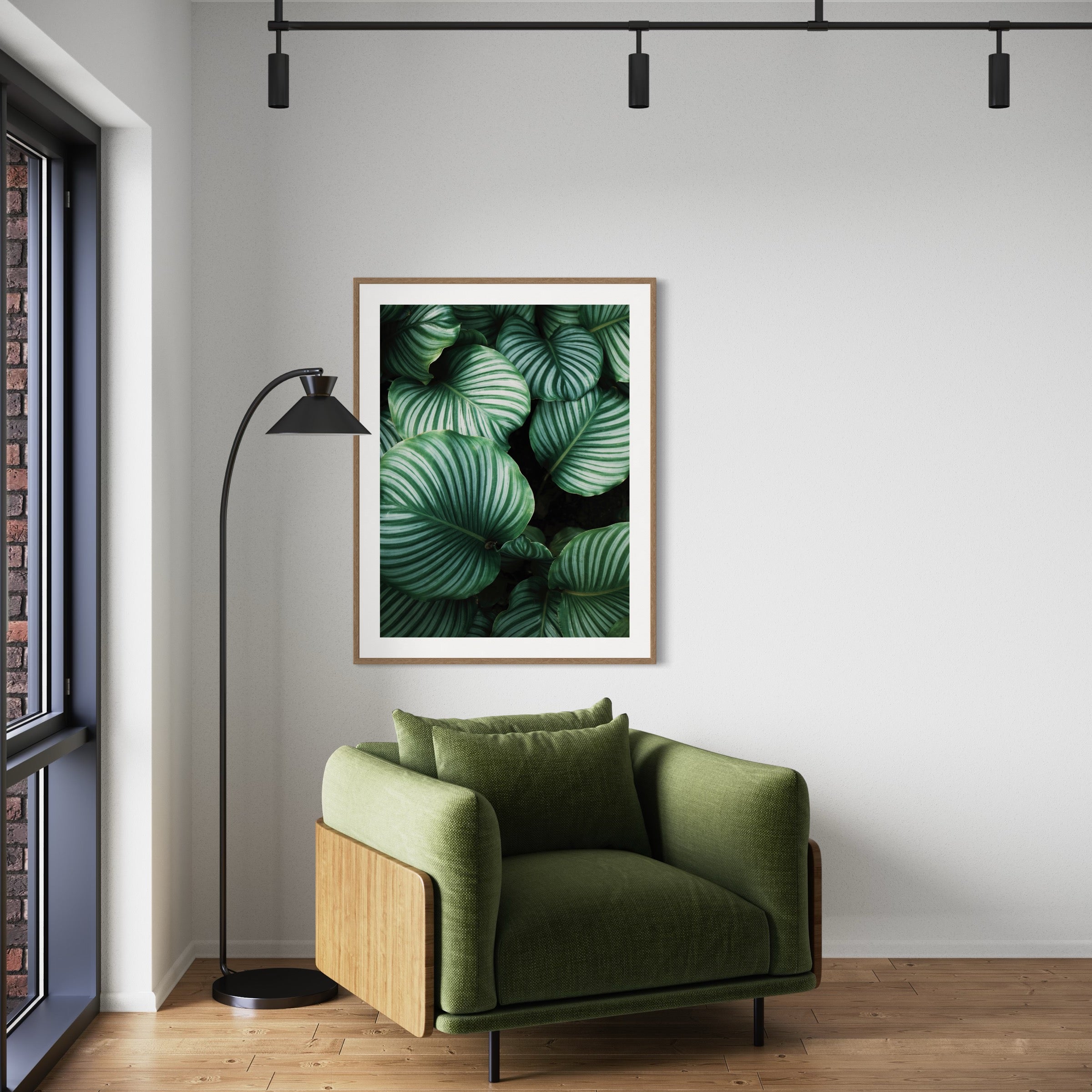 Jungle Vegetation - Moderno Wall Art Wall Art
