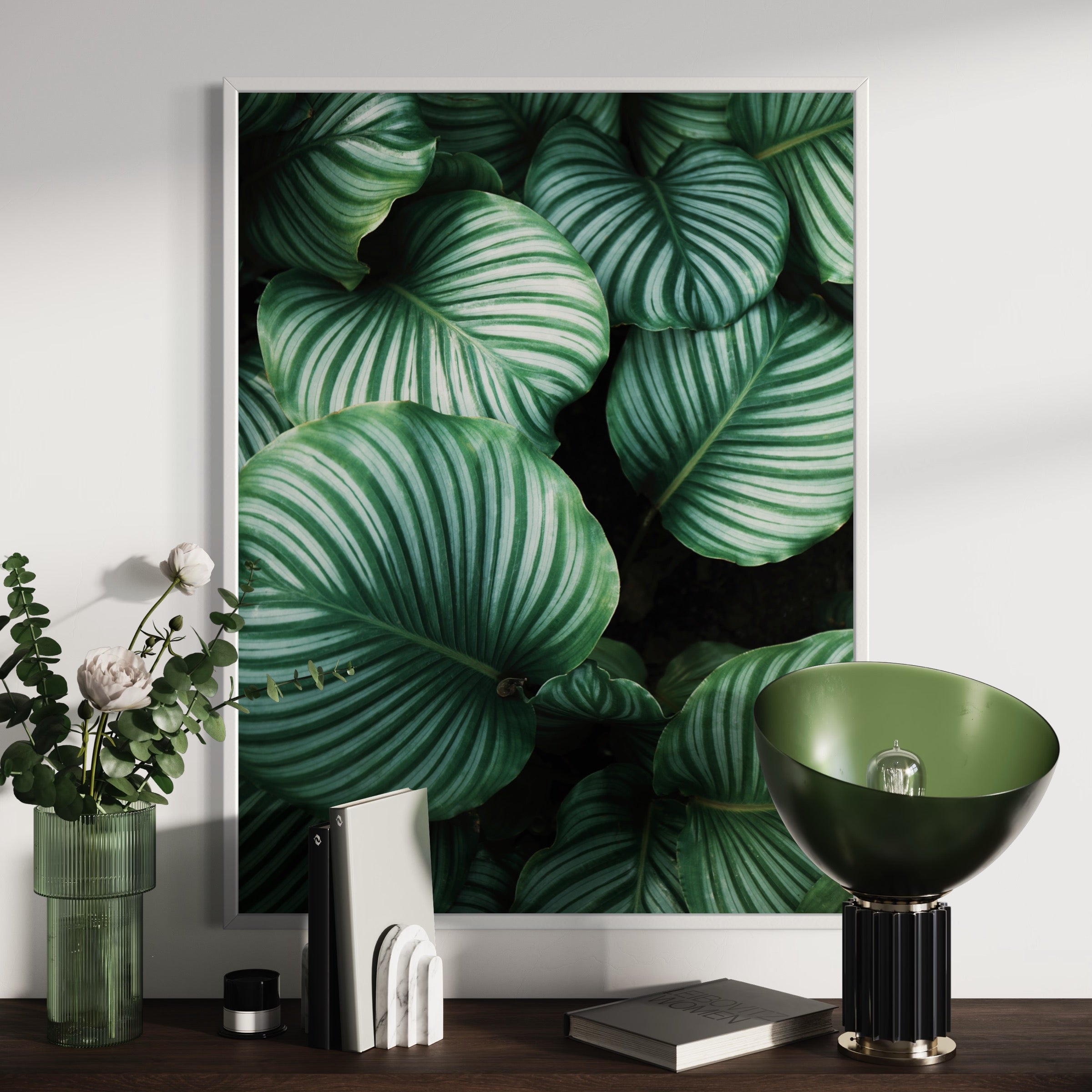 Jungle Vegetation - Moderno Wall Art Wall Art