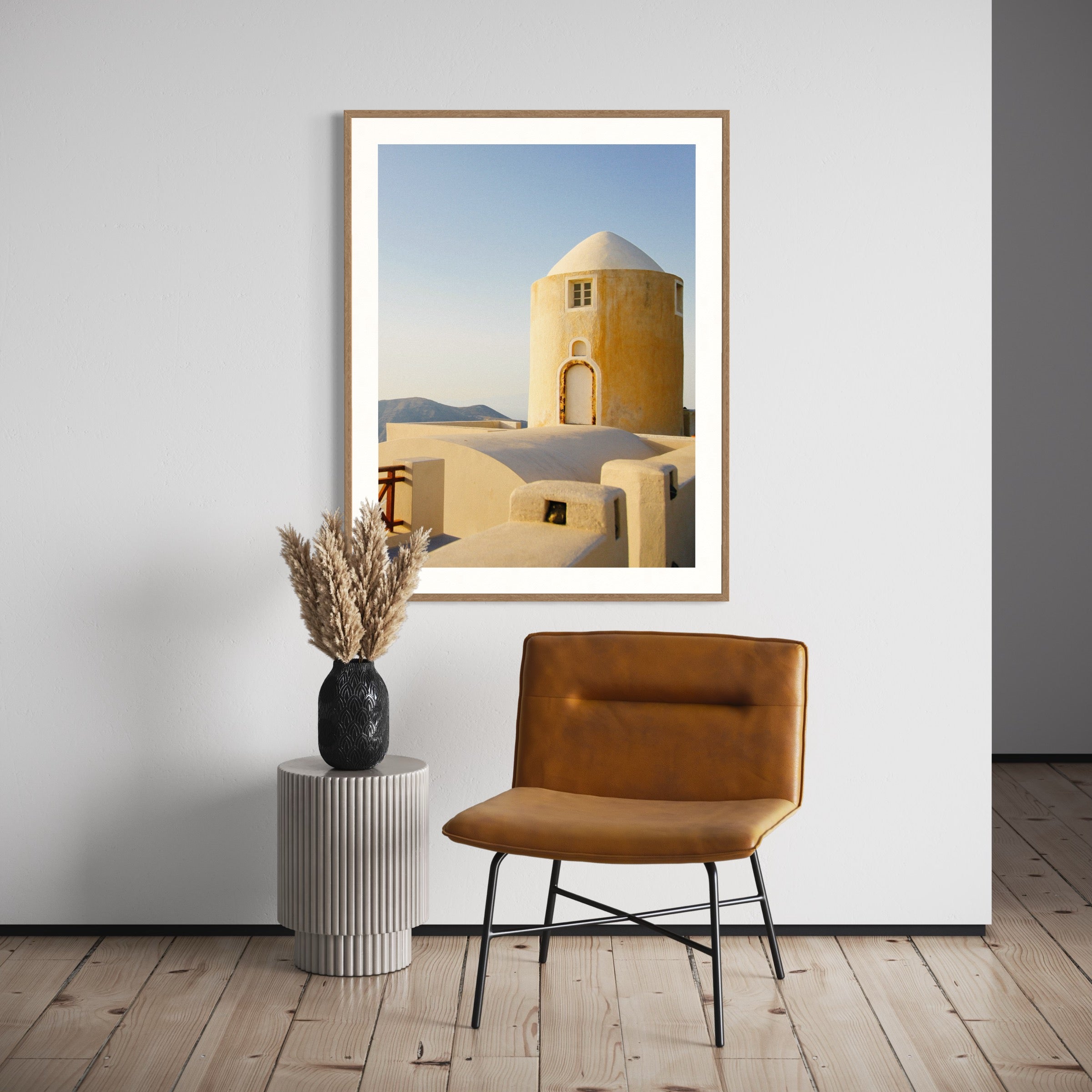 Santorini Architecture - Moderno Wall Art Wall Art