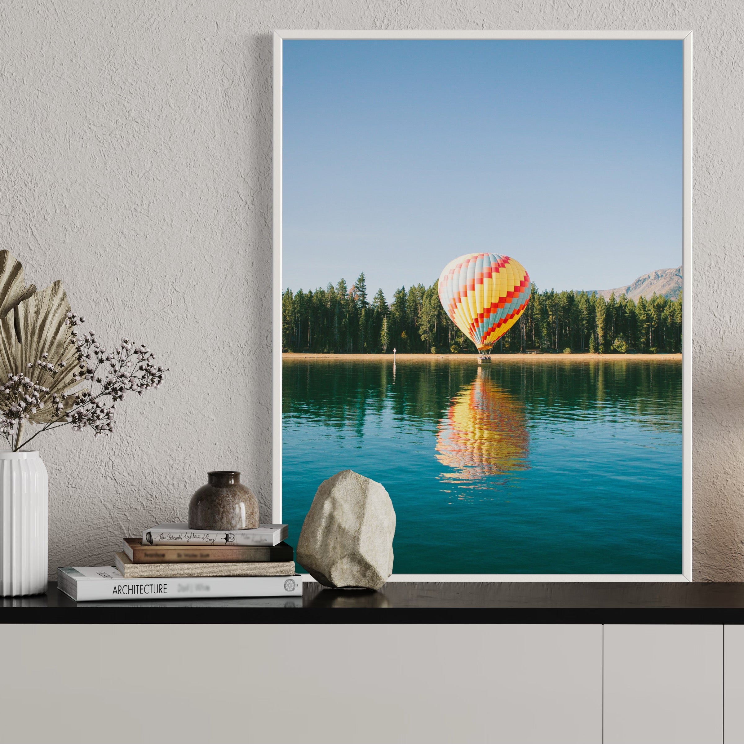 Lakeside Getaway - Moderno Wall Art Wall Art