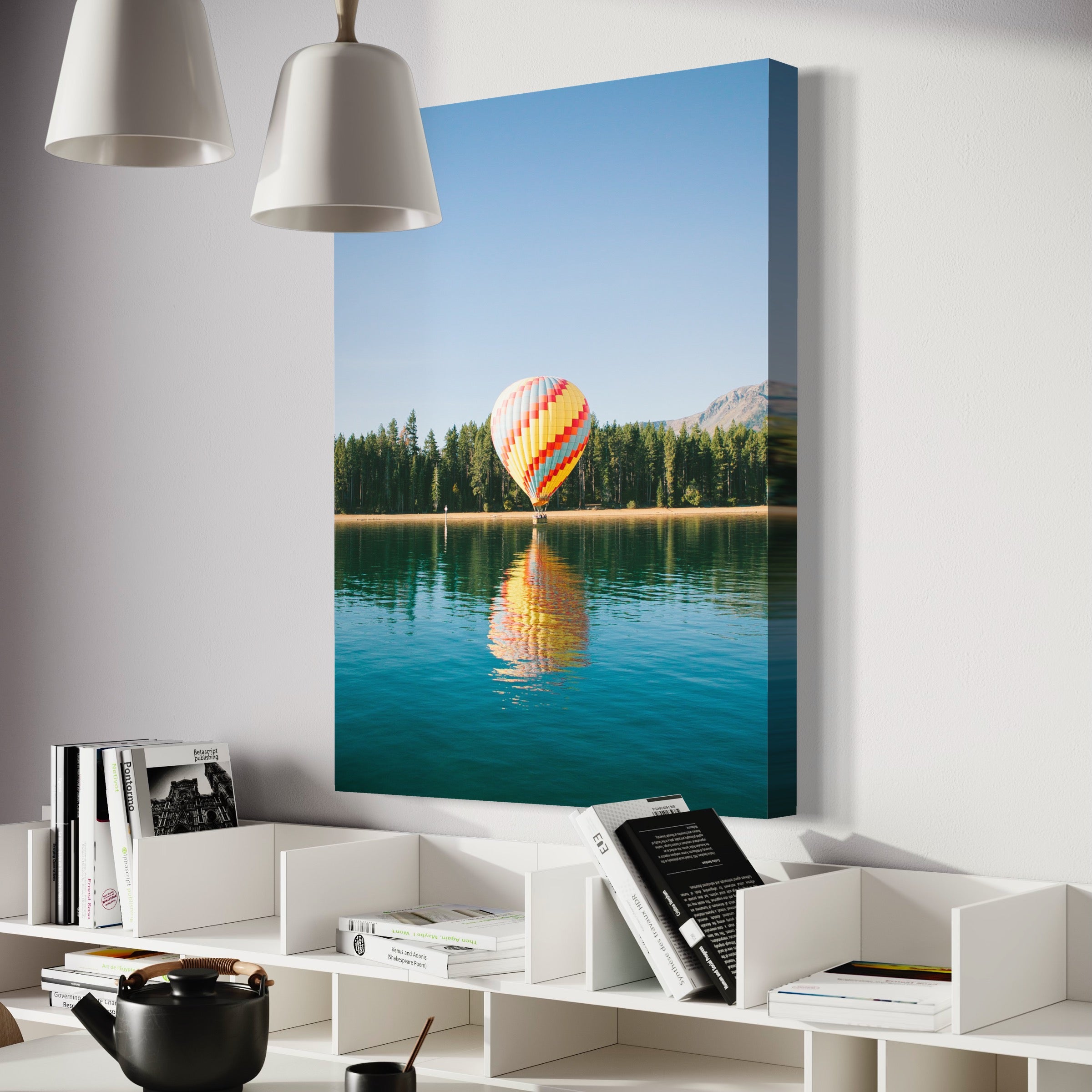 Lakeside Getaway - Moderno Wall Art Wall Art