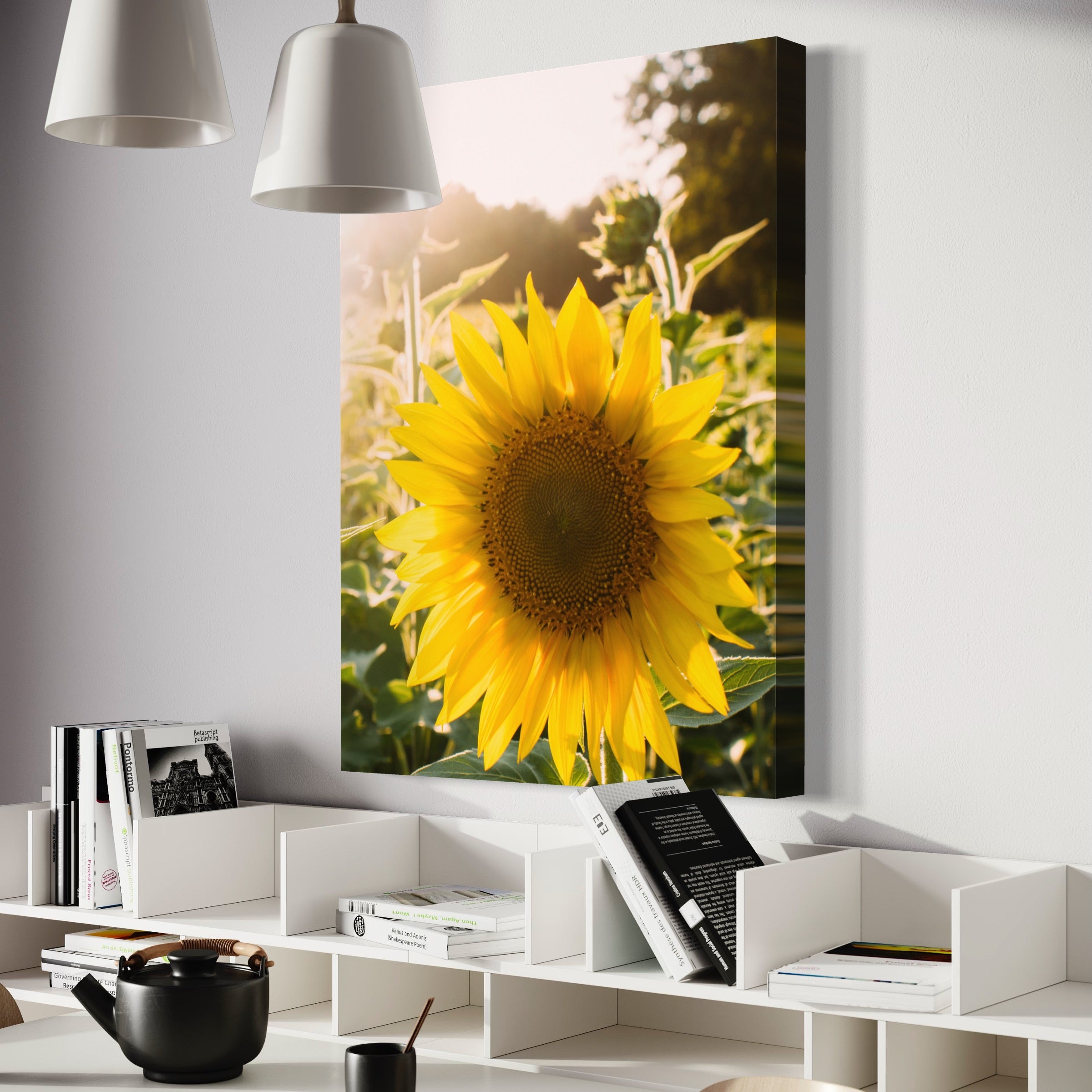Summer Sunflower - Moderno Wall Art Wall Art