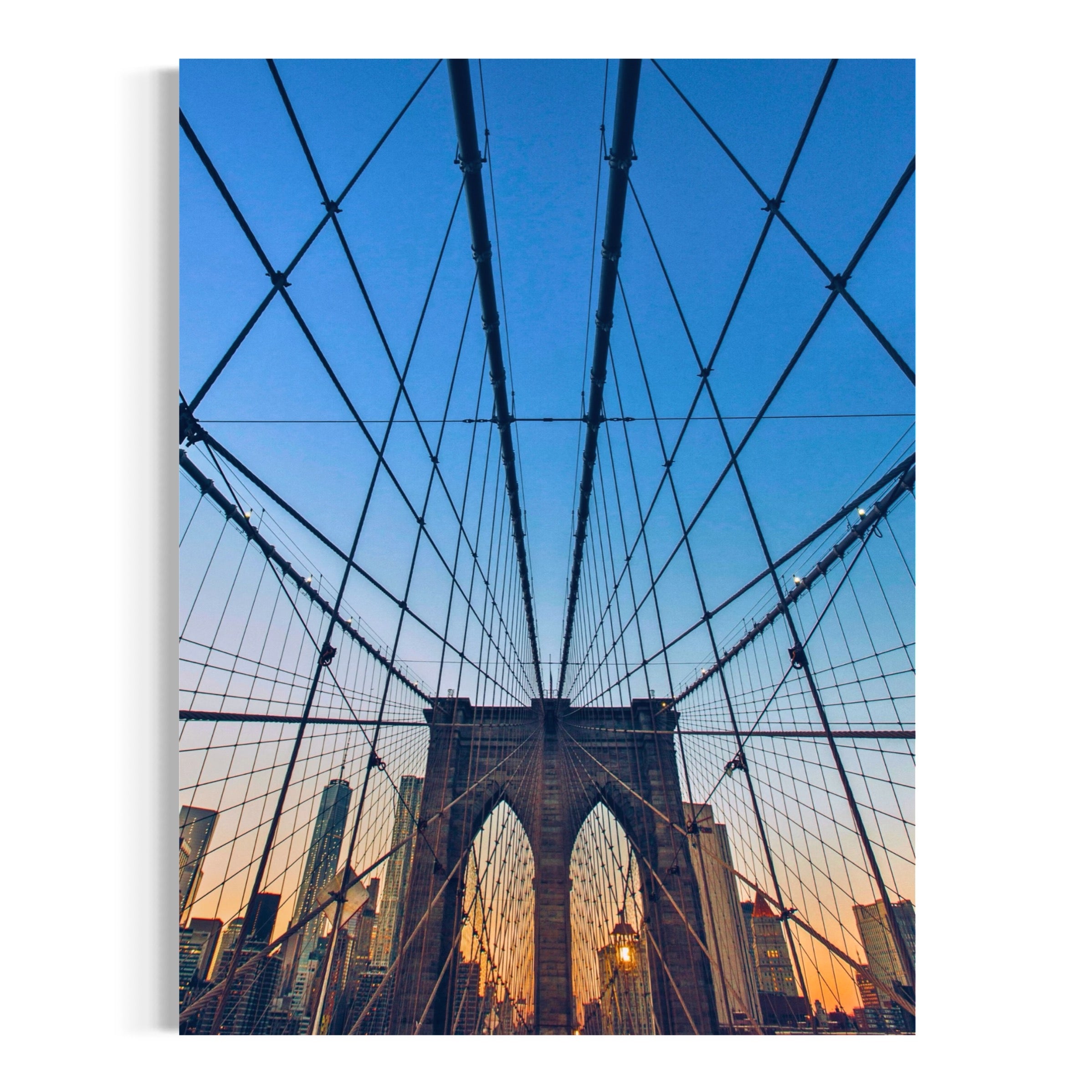 Brooklyn Bridge - Moderno Wall Art Wall Art