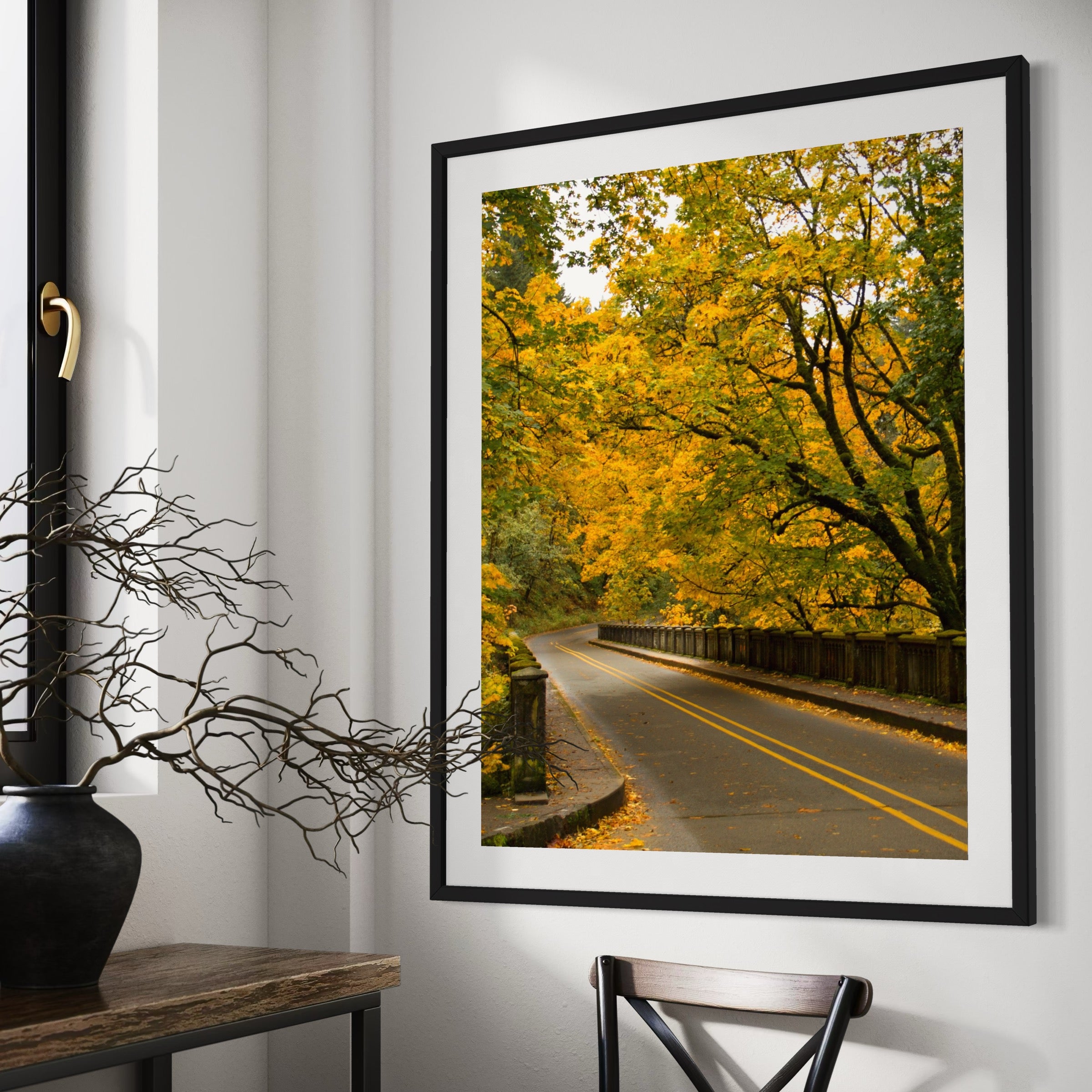 Early Fall Road Trip - Moderno Wall Art Wall Art
