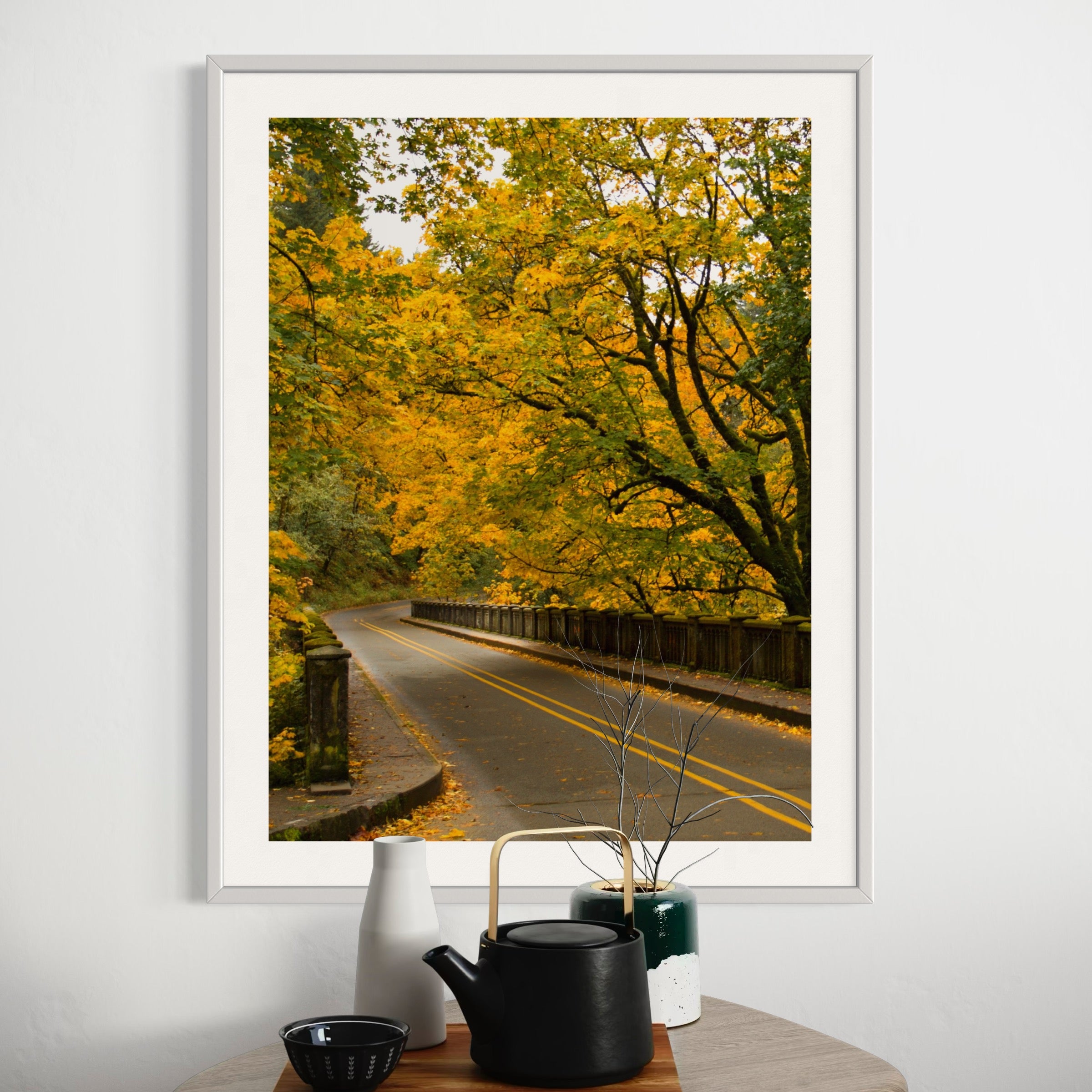 Early Fall Road Trip - Moderno Wall Art Wall Art
