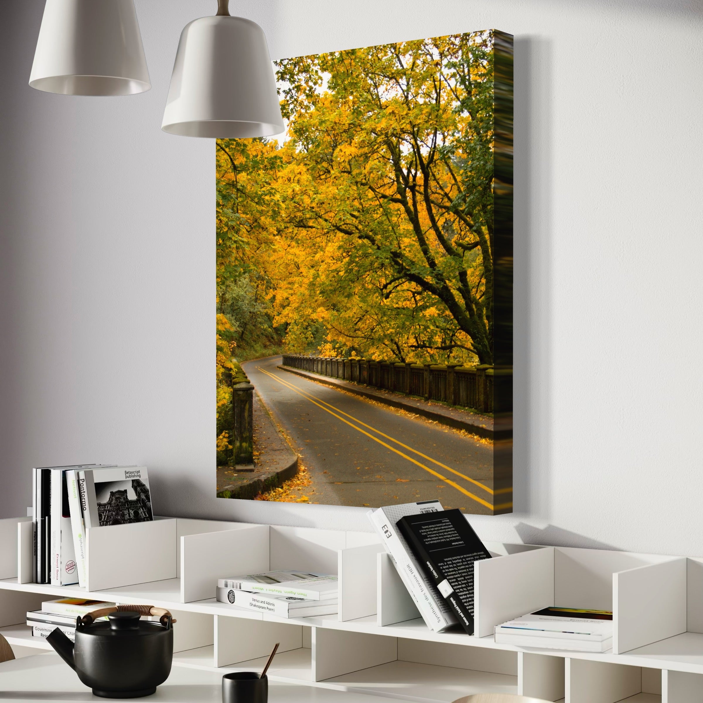 Early Fall Road Trip - Moderno Wall Art Wall Art