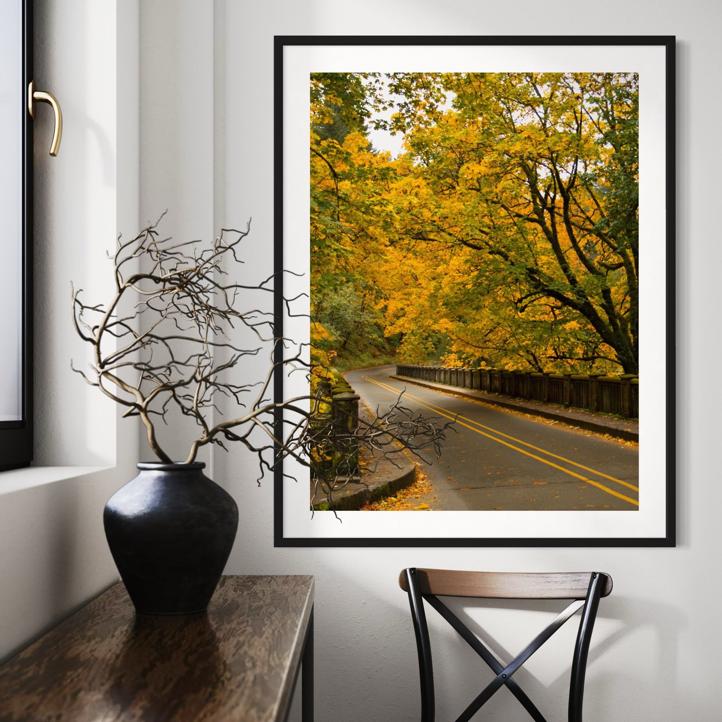 Early Fall Road Trip - Moderno Wall Art Wall Art