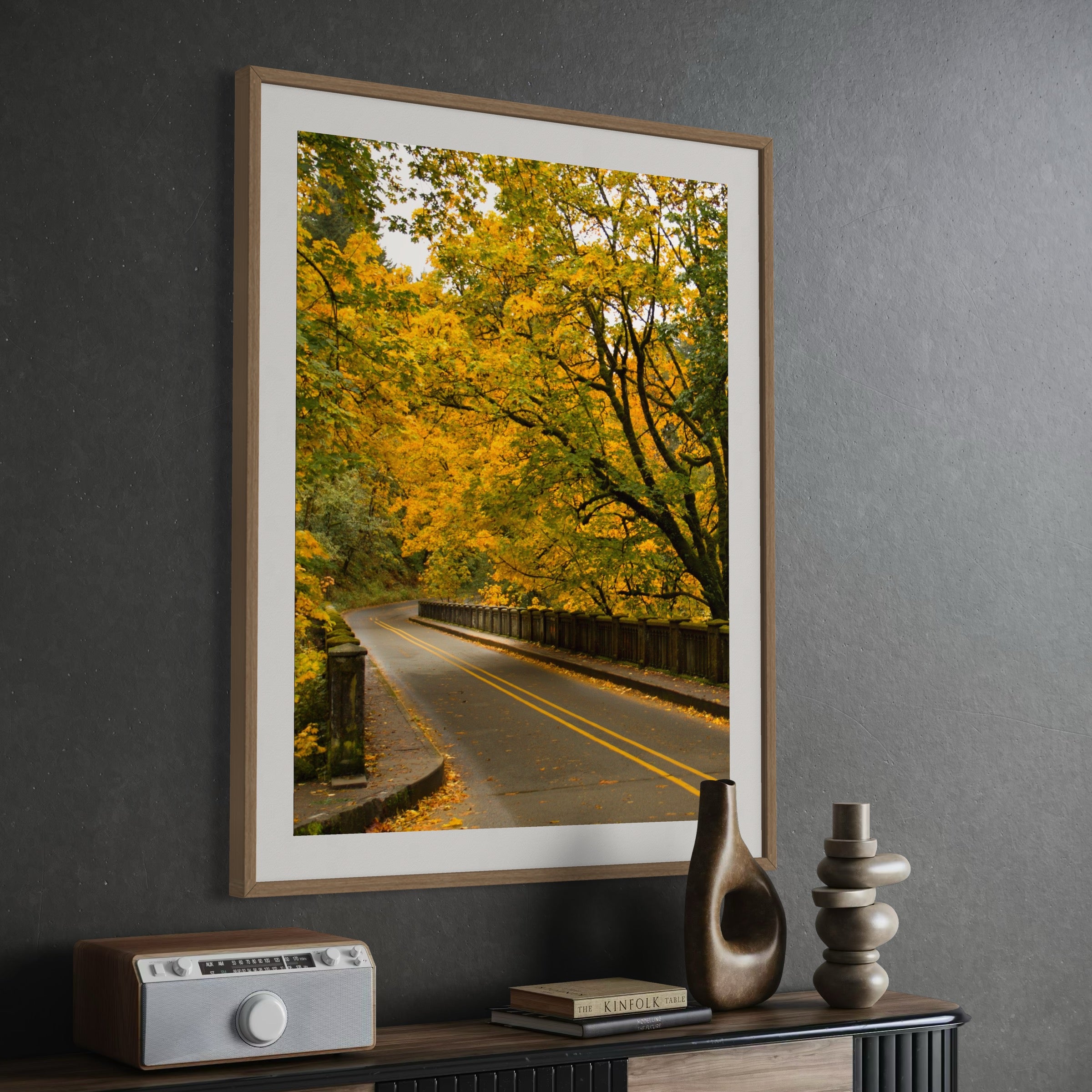 Early Fall Road Trip - Moderno Wall Art Wall Art