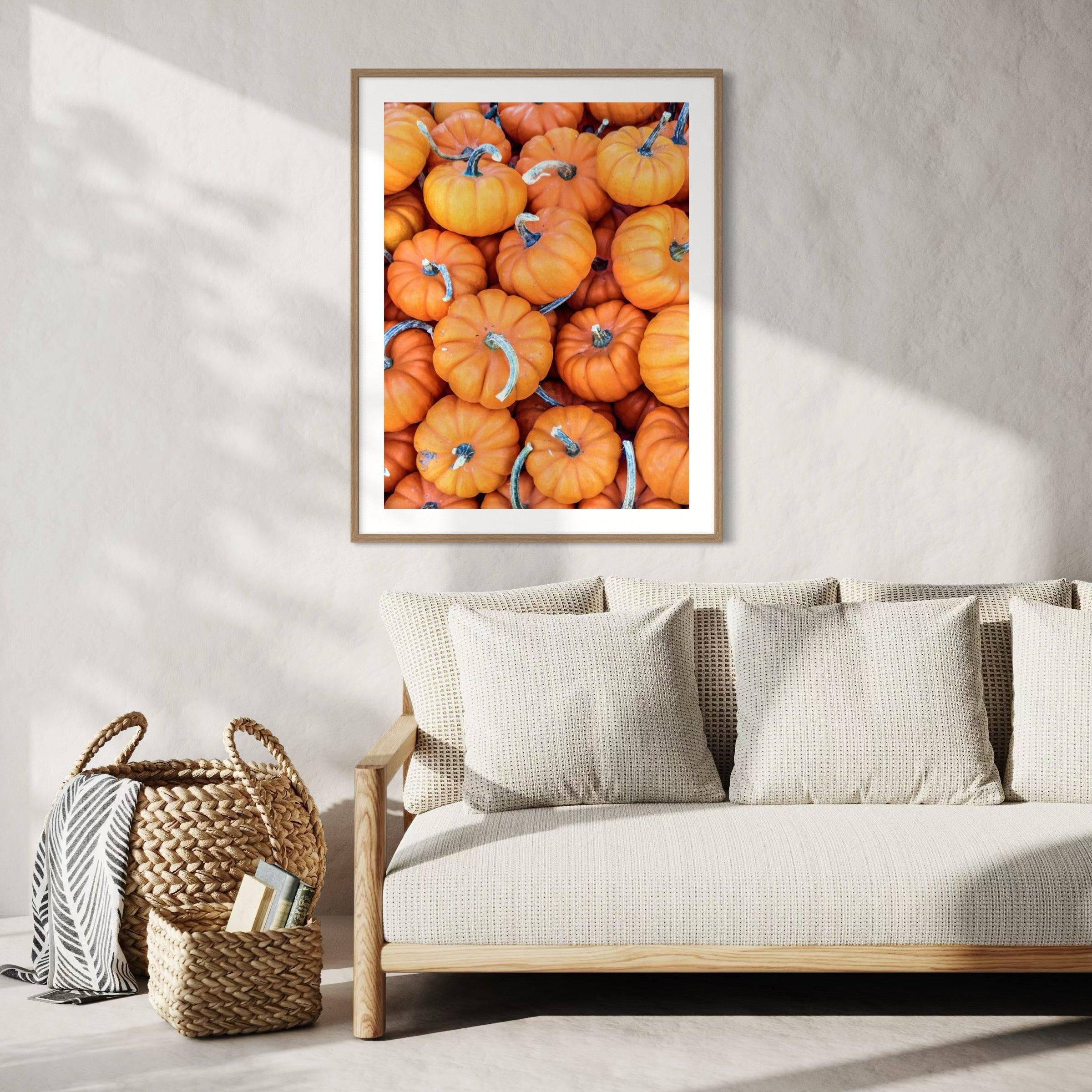 Pile of Pumpkins - Moderno Wall Art Wall Art