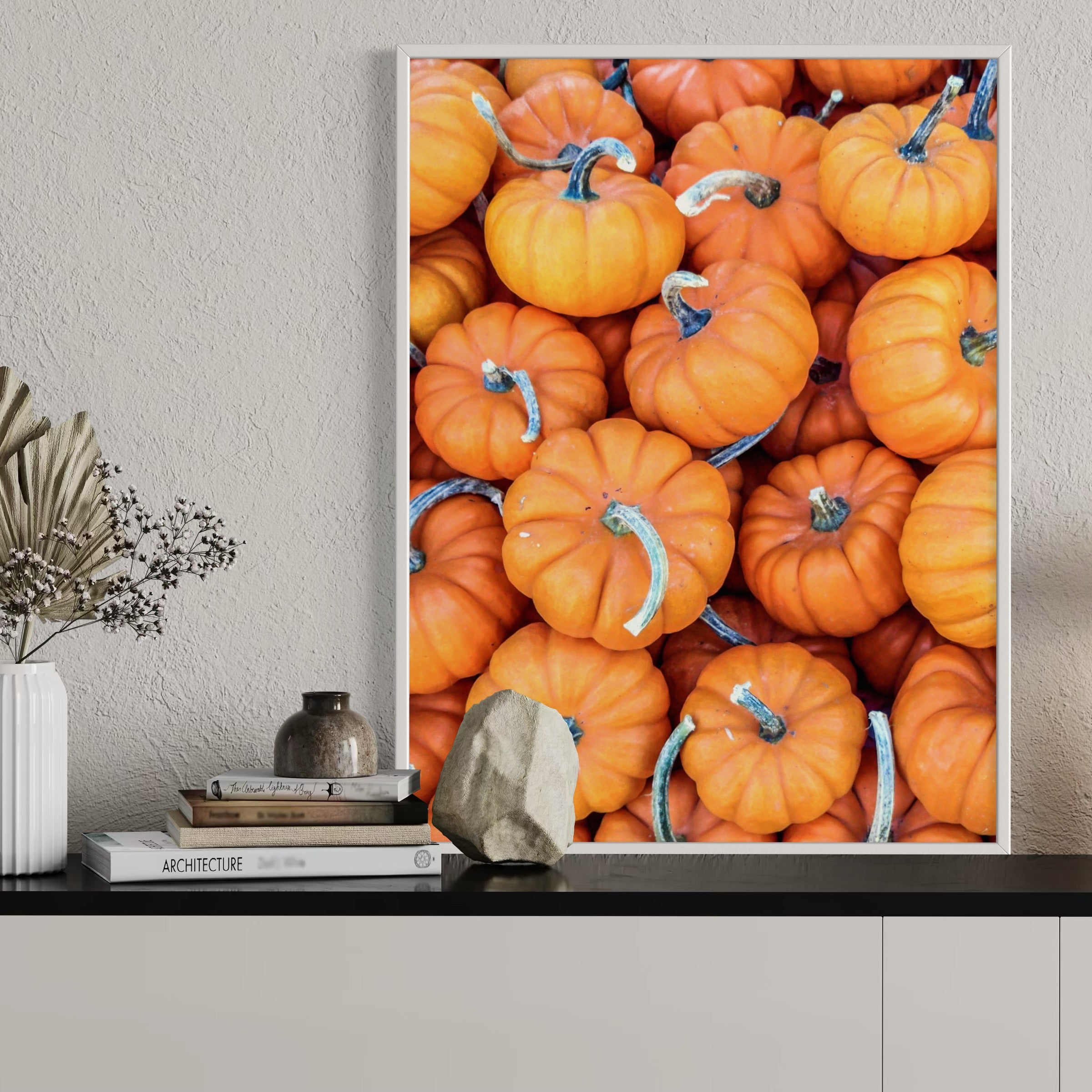Pile of Pumpkins - Moderno Wall Art Wall Art
