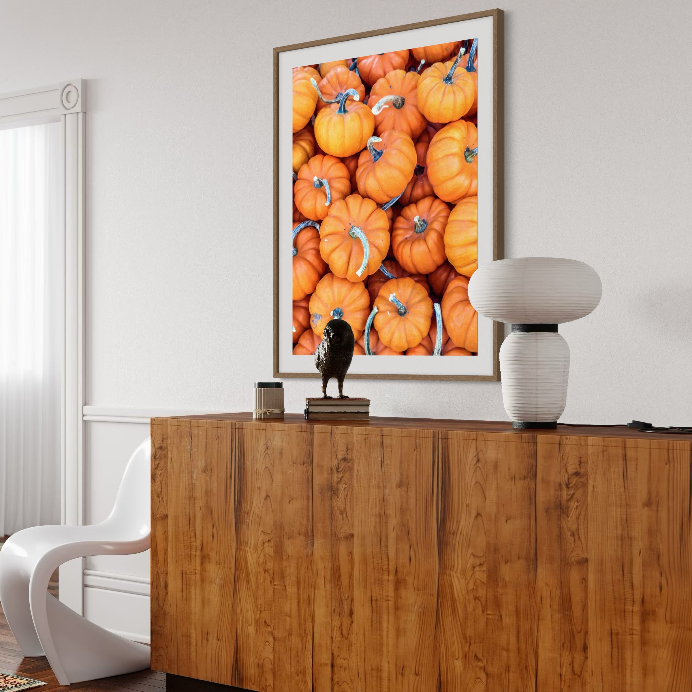 Pile of Pumpkins - Moderno Wall Art Wall Art