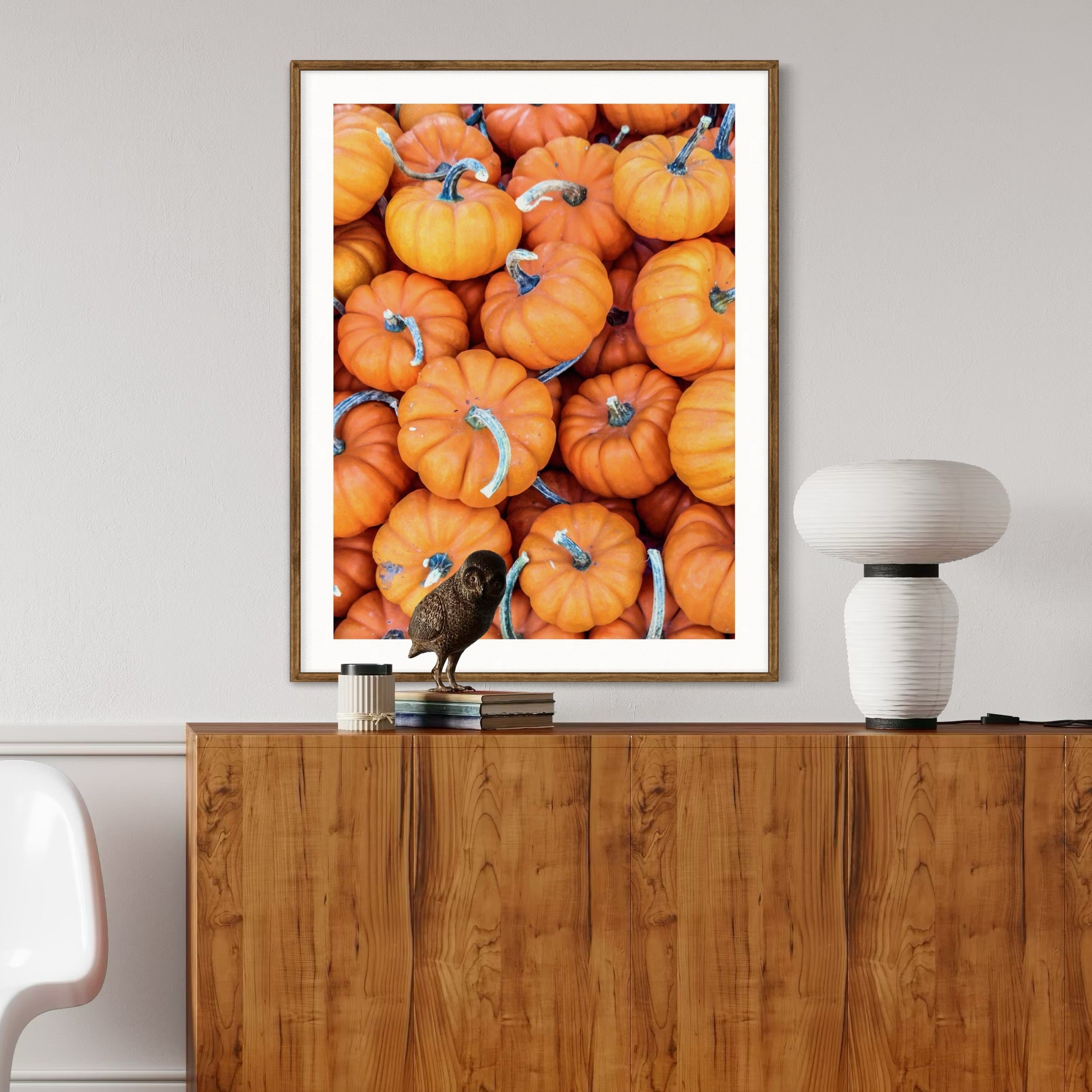 Pile of Pumpkins - Moderno Wall Art Wall Art