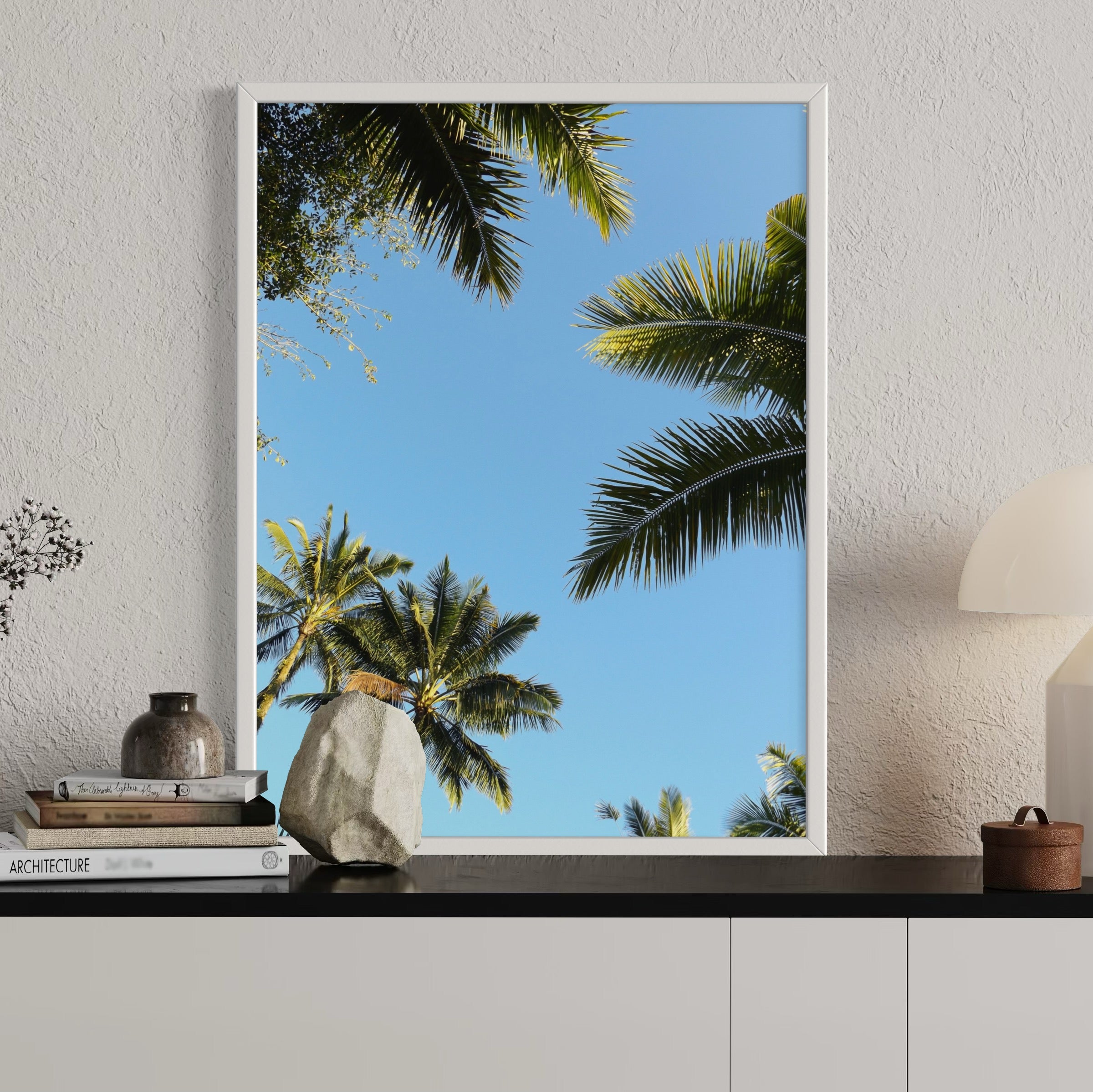 Palm Breeze - Moderno Wall Art Wall Art