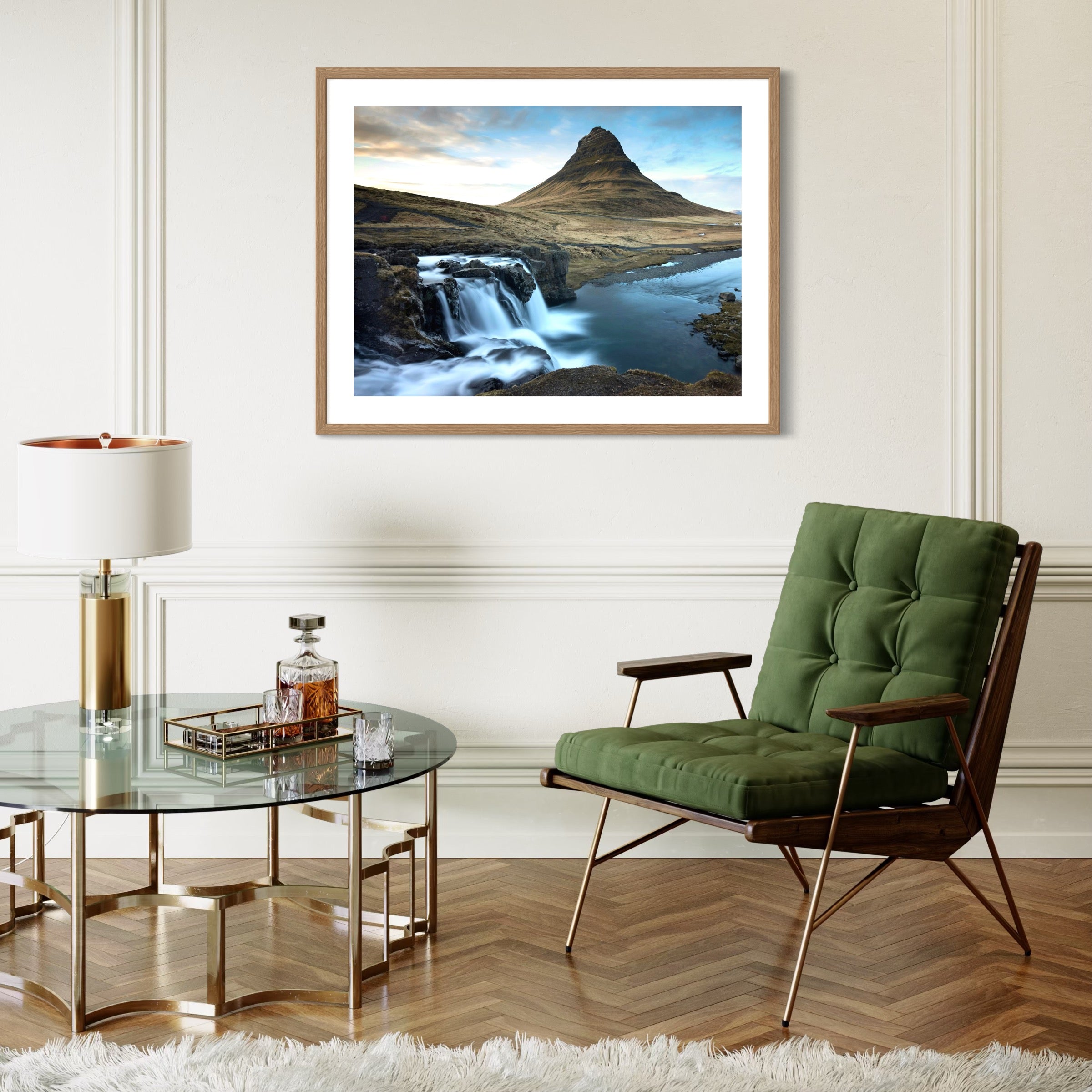 Kirkjufell Serenity - Moderno Wall Art Wall Art