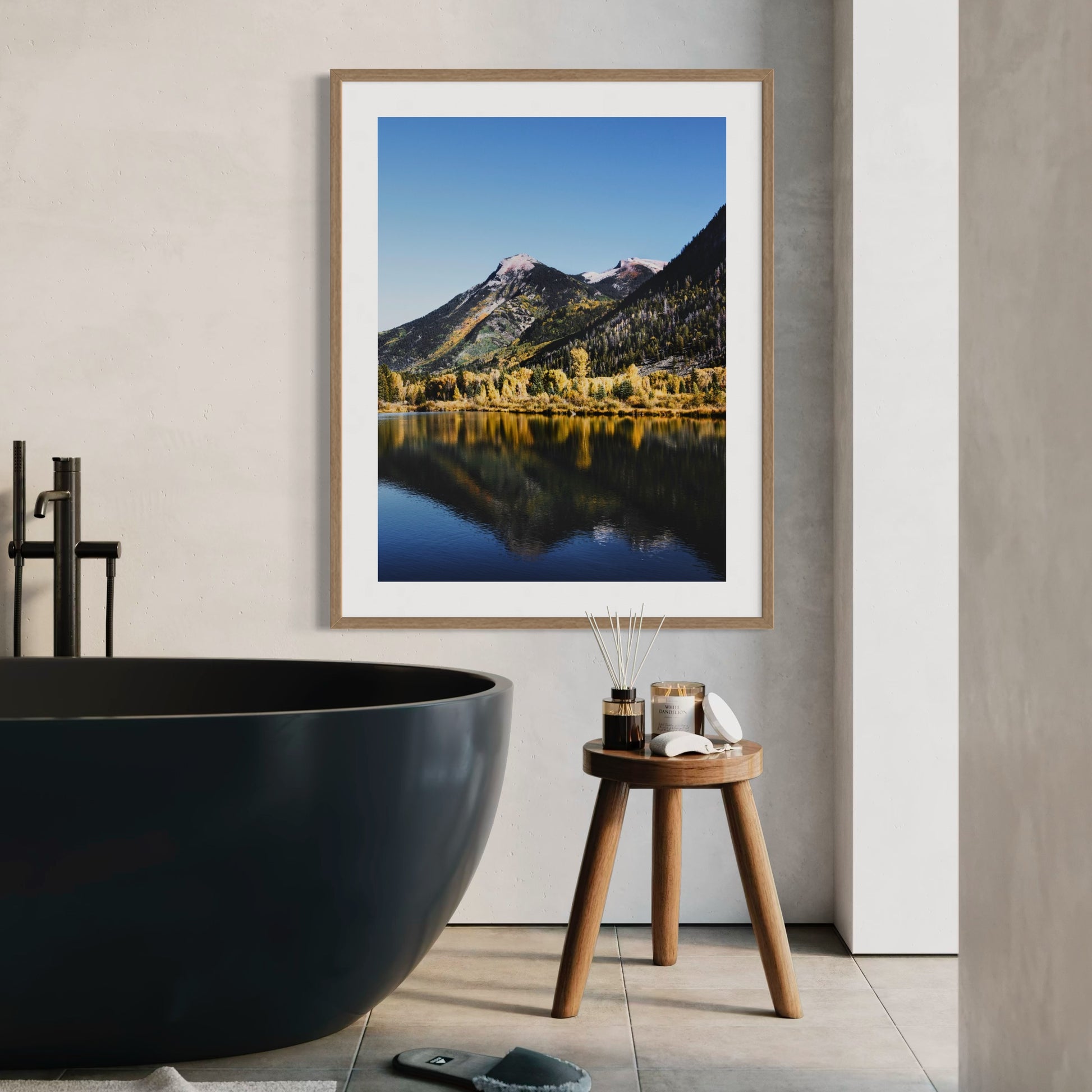 Alpine Lake - Moderno Wall Art
