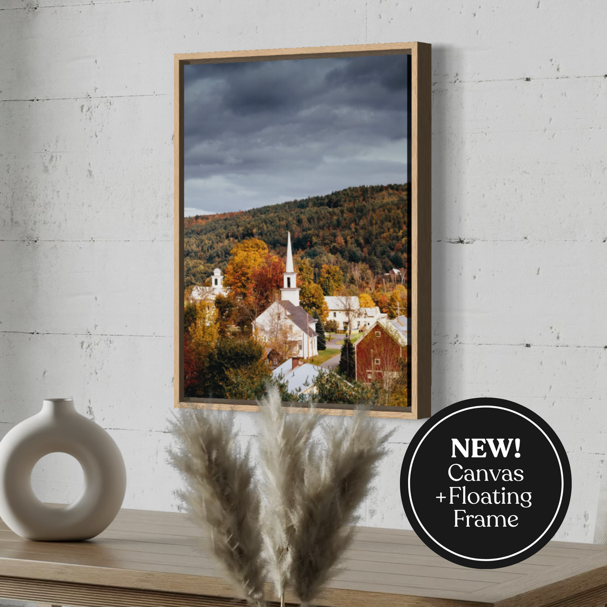 Village en automne