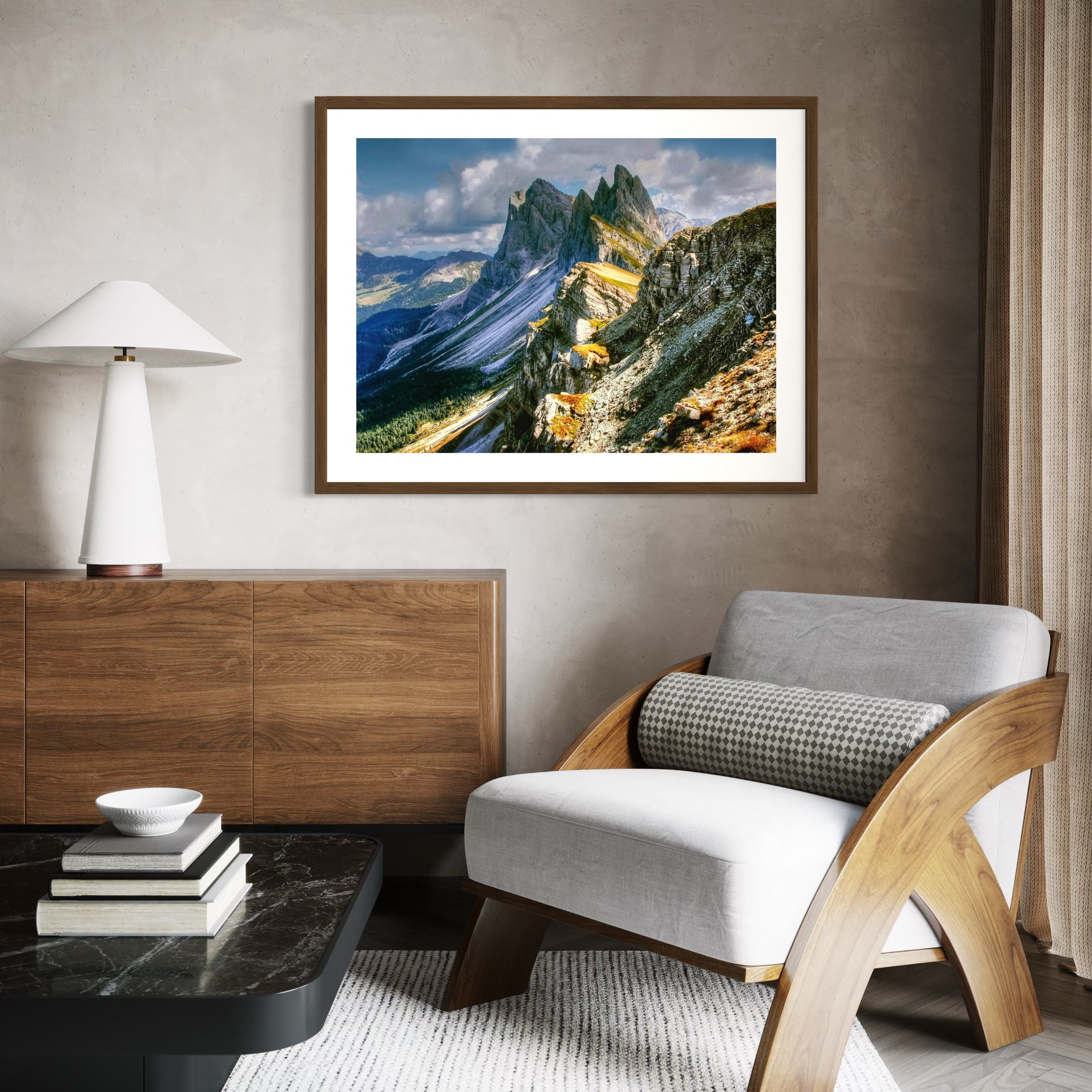 Into the Dolomites - Moderno Wall Art Wall Art