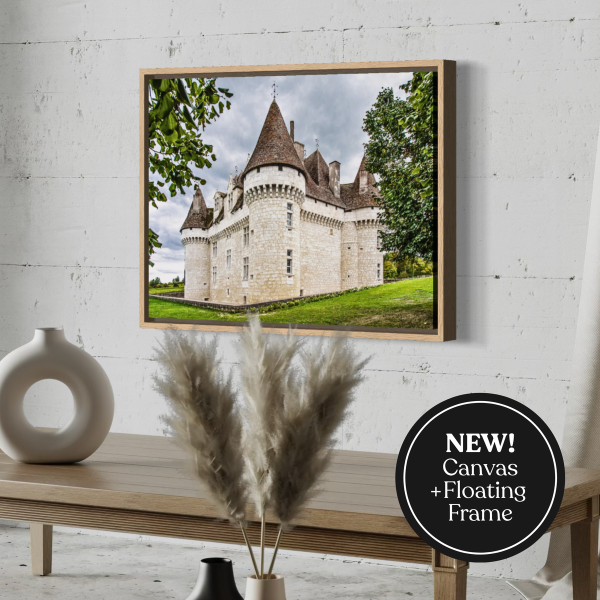 Paisaje de fortaleza francesa