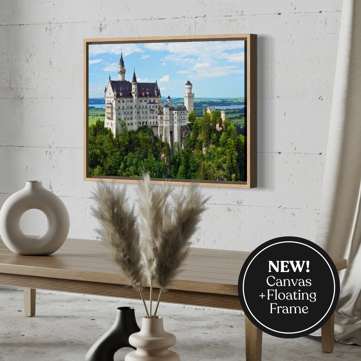 Neuschwanstein Castle Landscape View