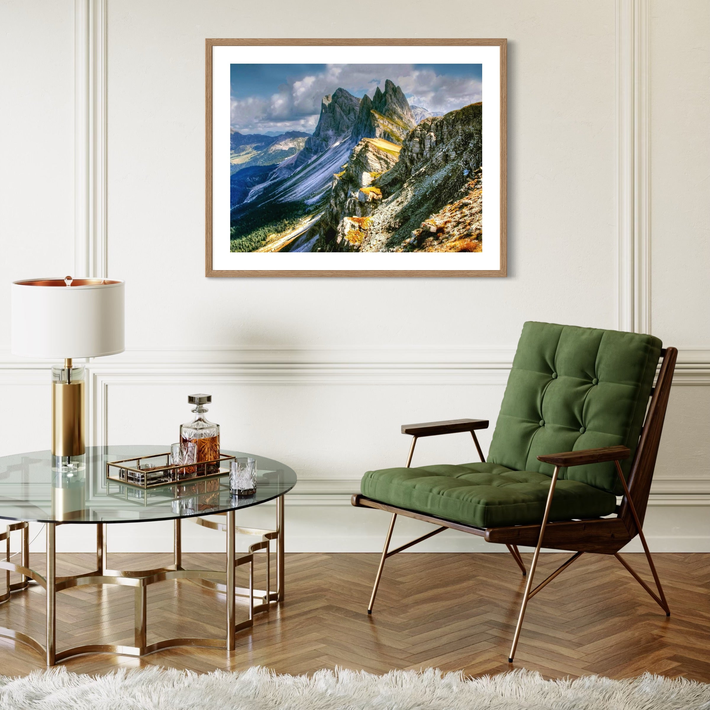 Into the Dolomites - Moderno Wall Art Wall Art