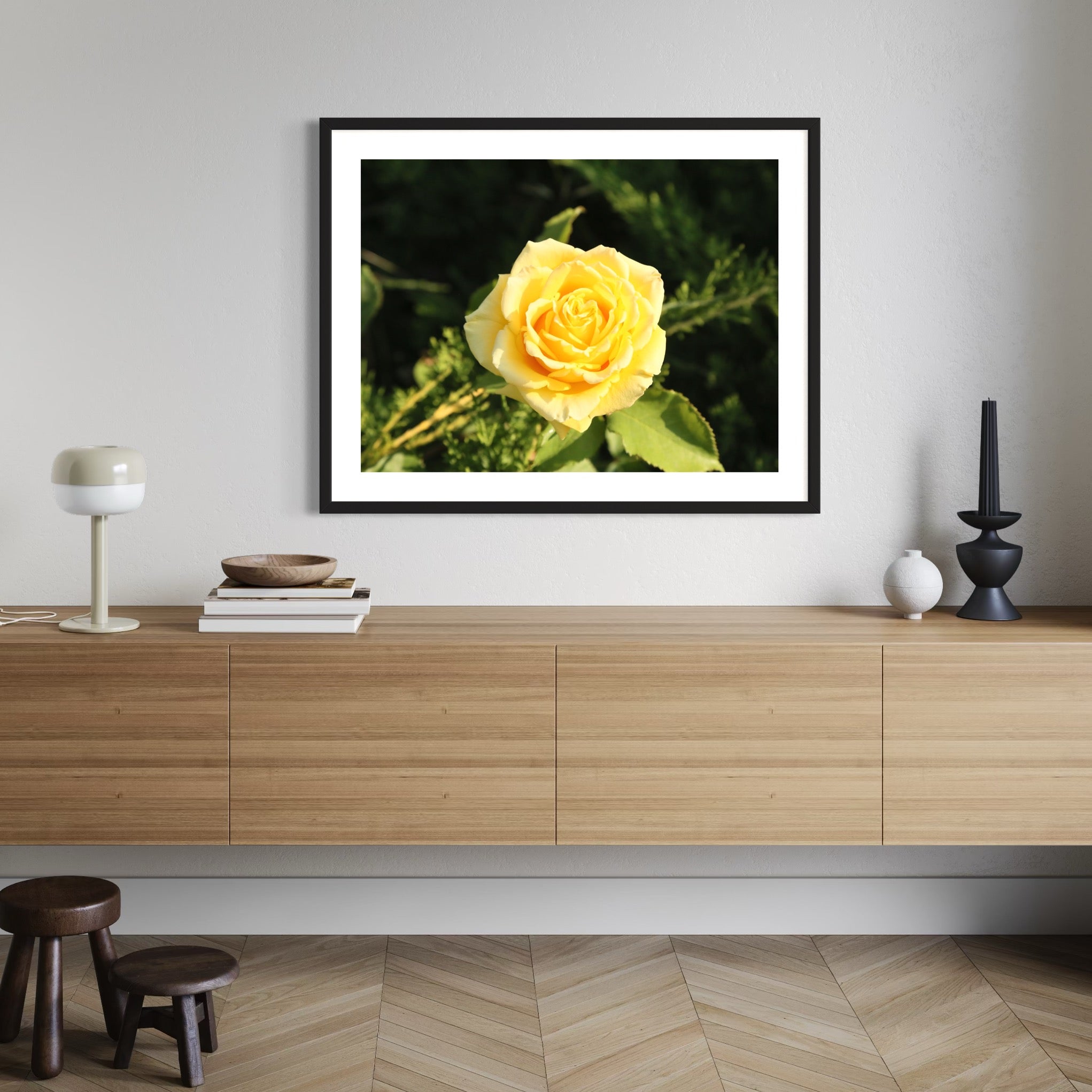 Golden Rose - Moderno Wall Art Wall Art