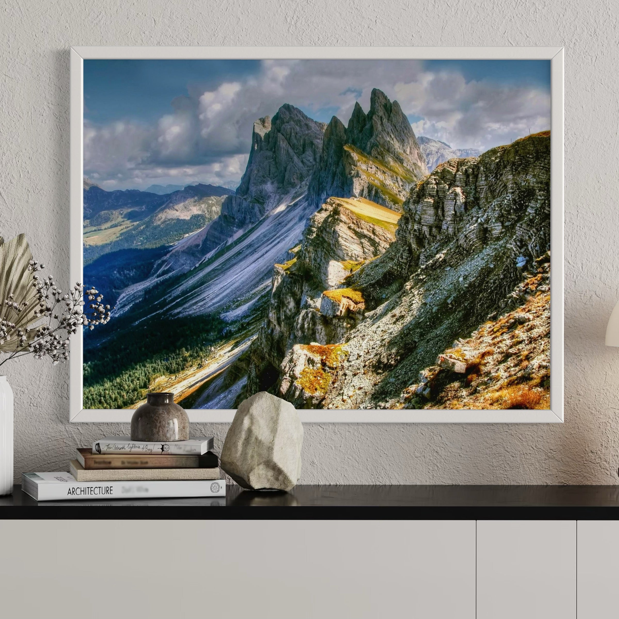 Into the Dolomites - Moderno Wall Art Wall Art