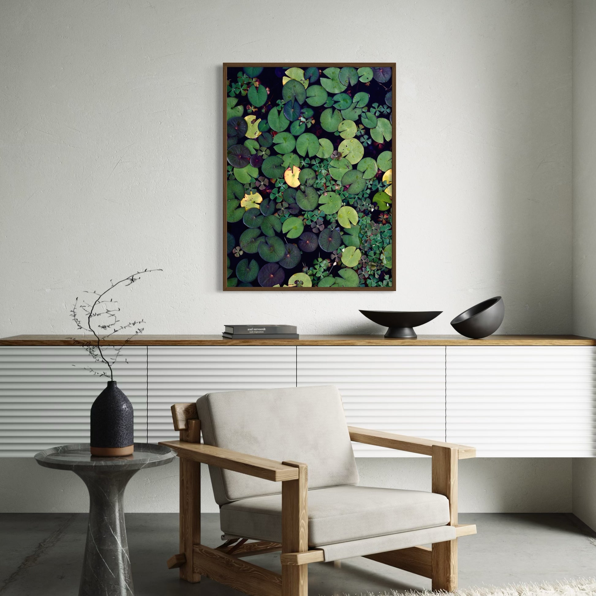 Lily Pad Mosaic - Moderno Wall Art