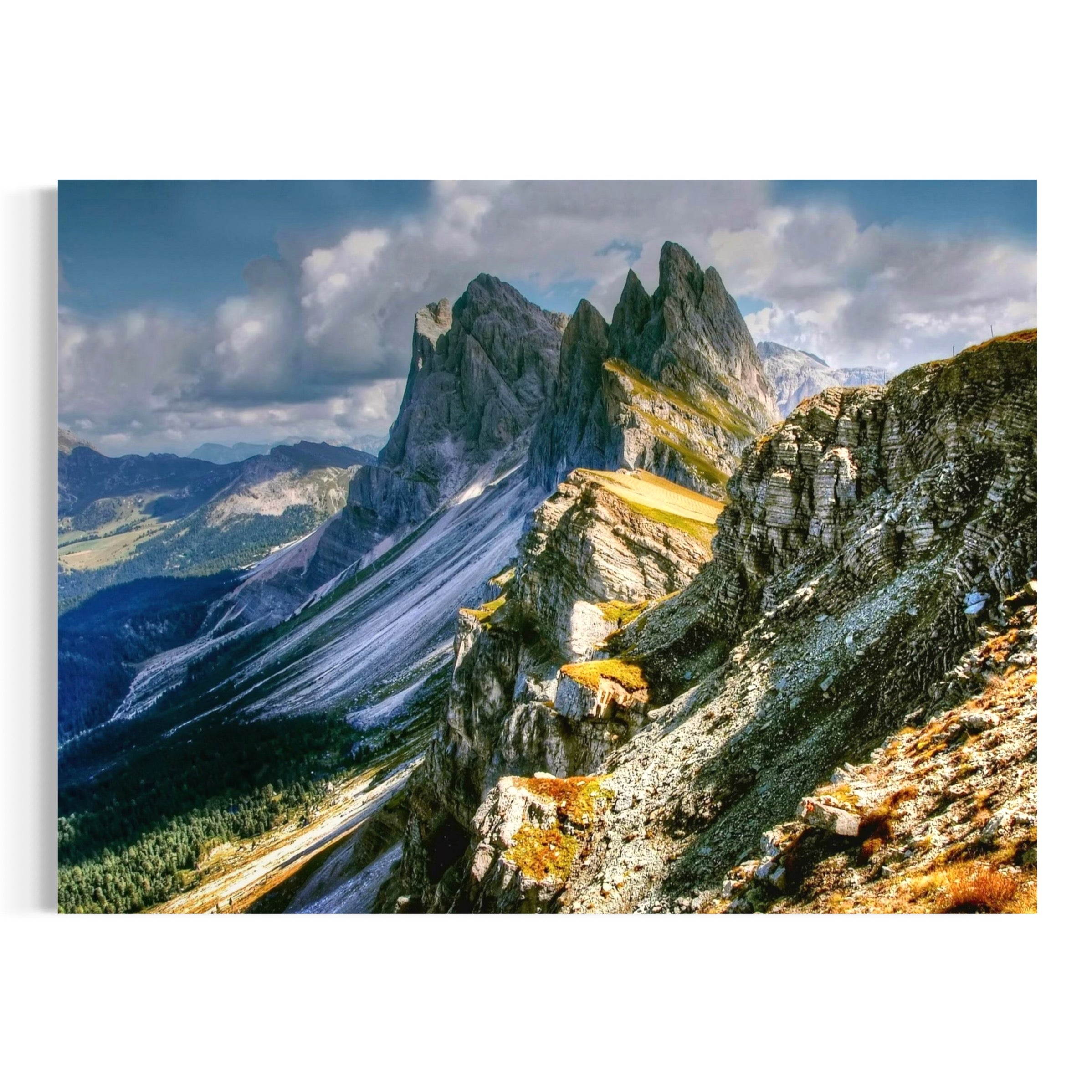 Into the Dolomites - Moderno Wall Art Wall Art