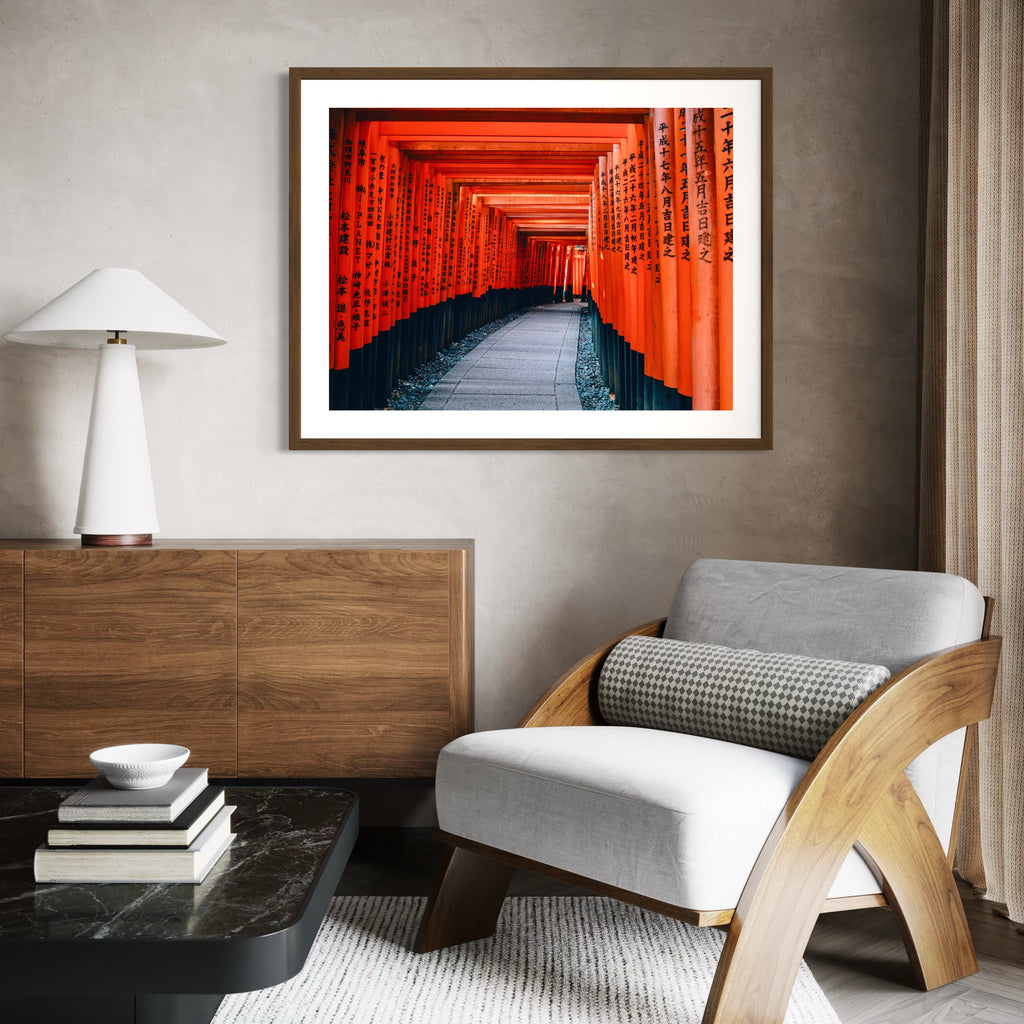 Kyoto’s Sacred Trail - Moderno Wall Art Wall Art
