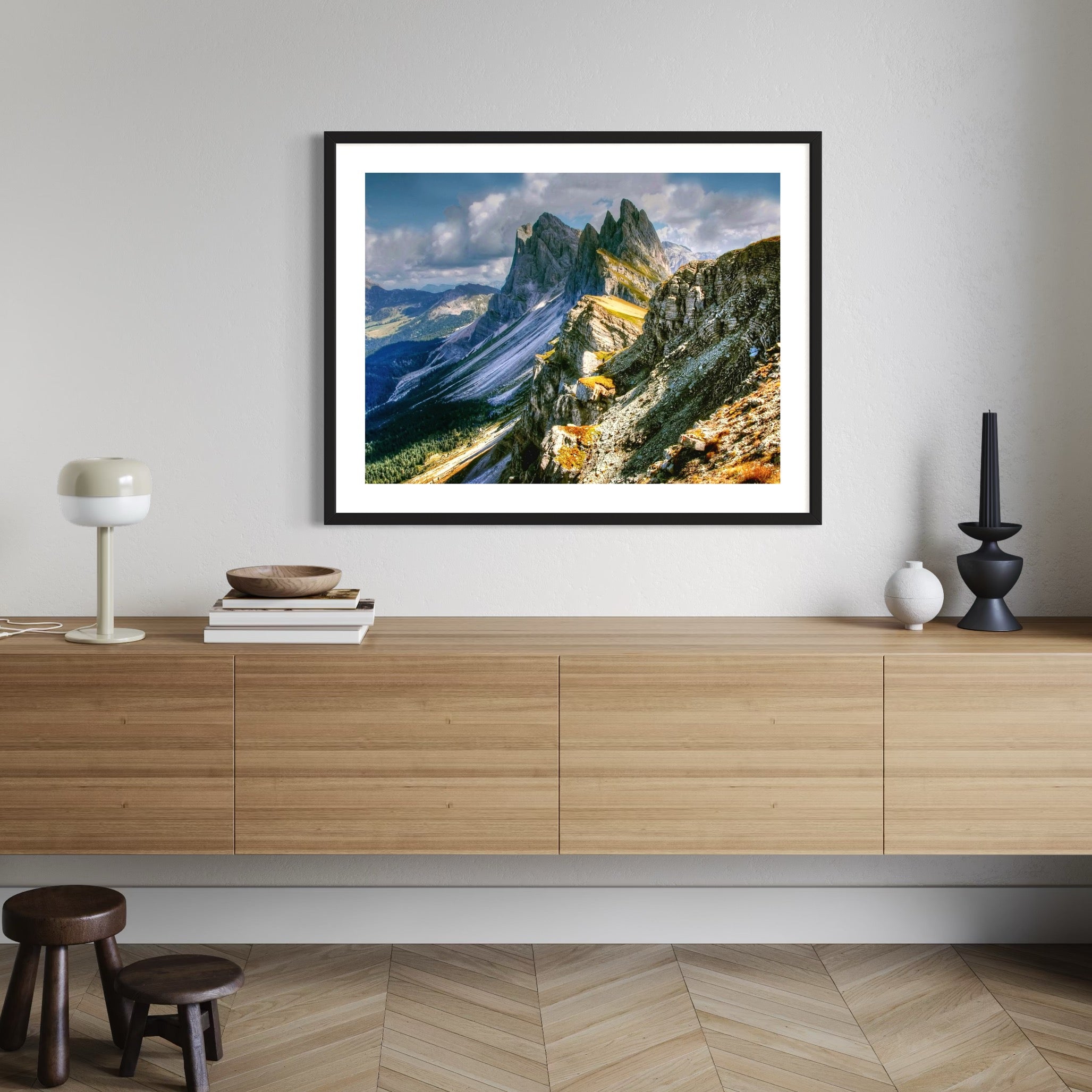 Into the Dolomites - Moderno Wall Art Wall Art