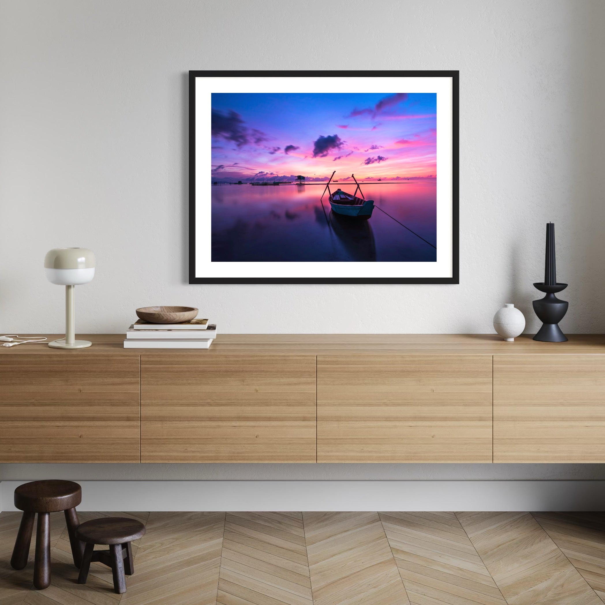 Floating in Color - Moderno Wall Art Wall Art