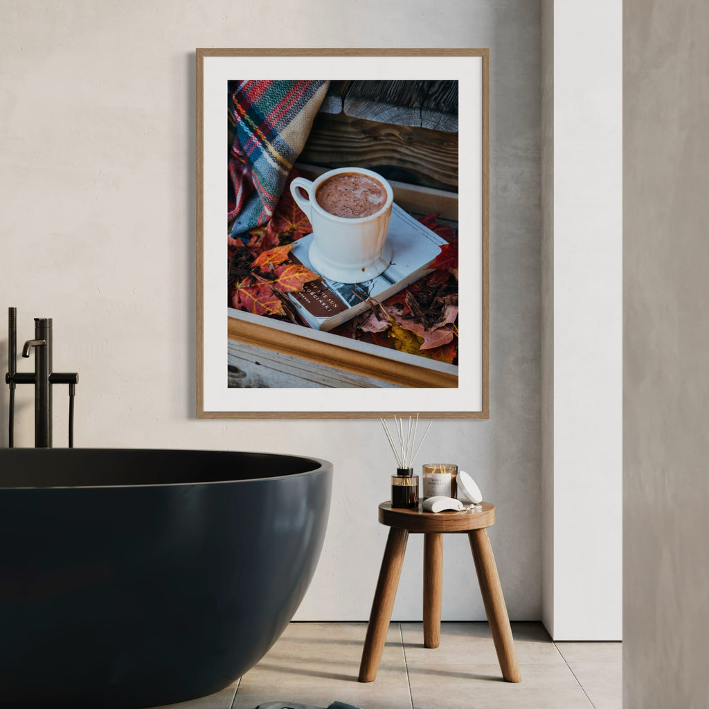 A Fall Day In - Moderno Wall Art