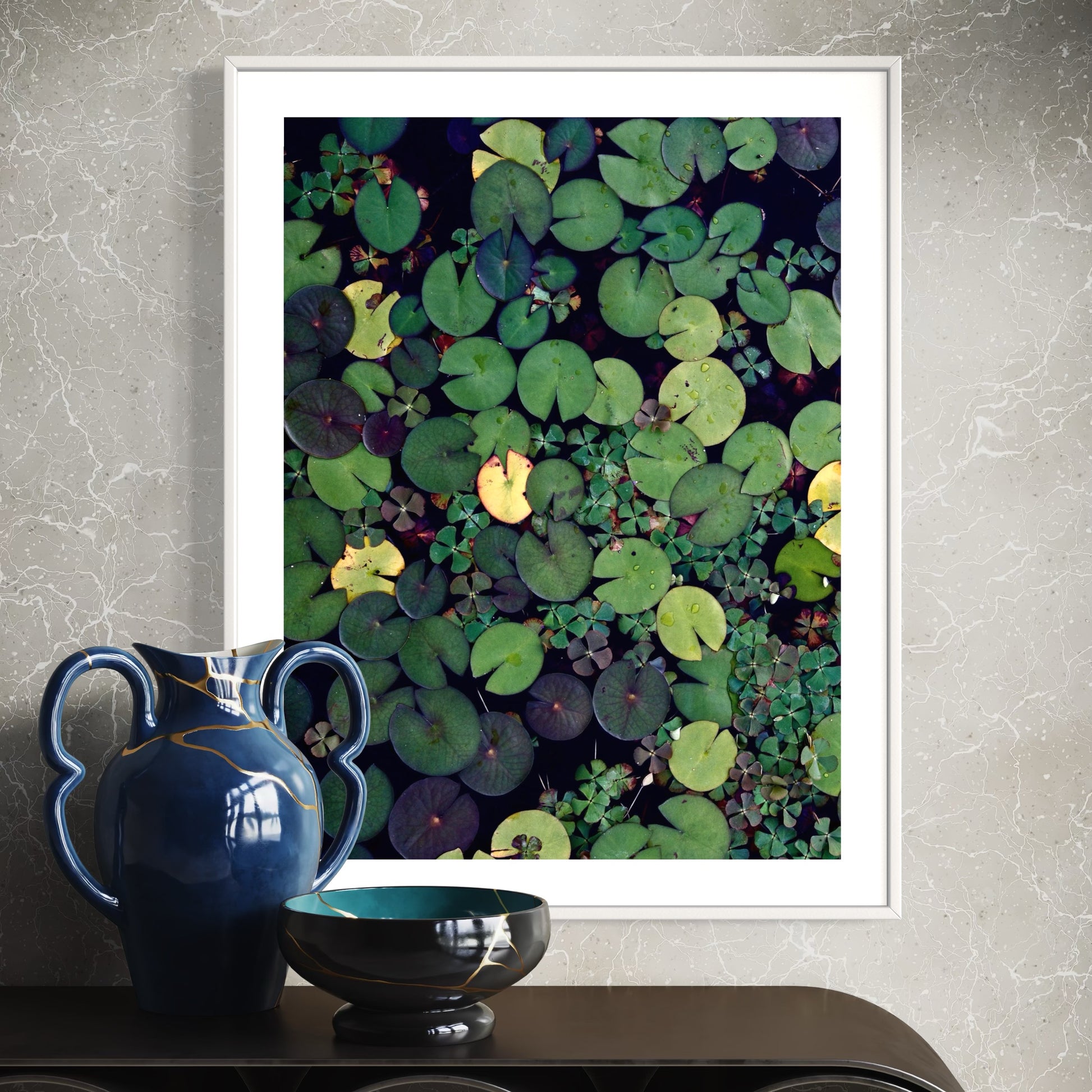 Lily Pad Mosaic - Moderno Wall Art
