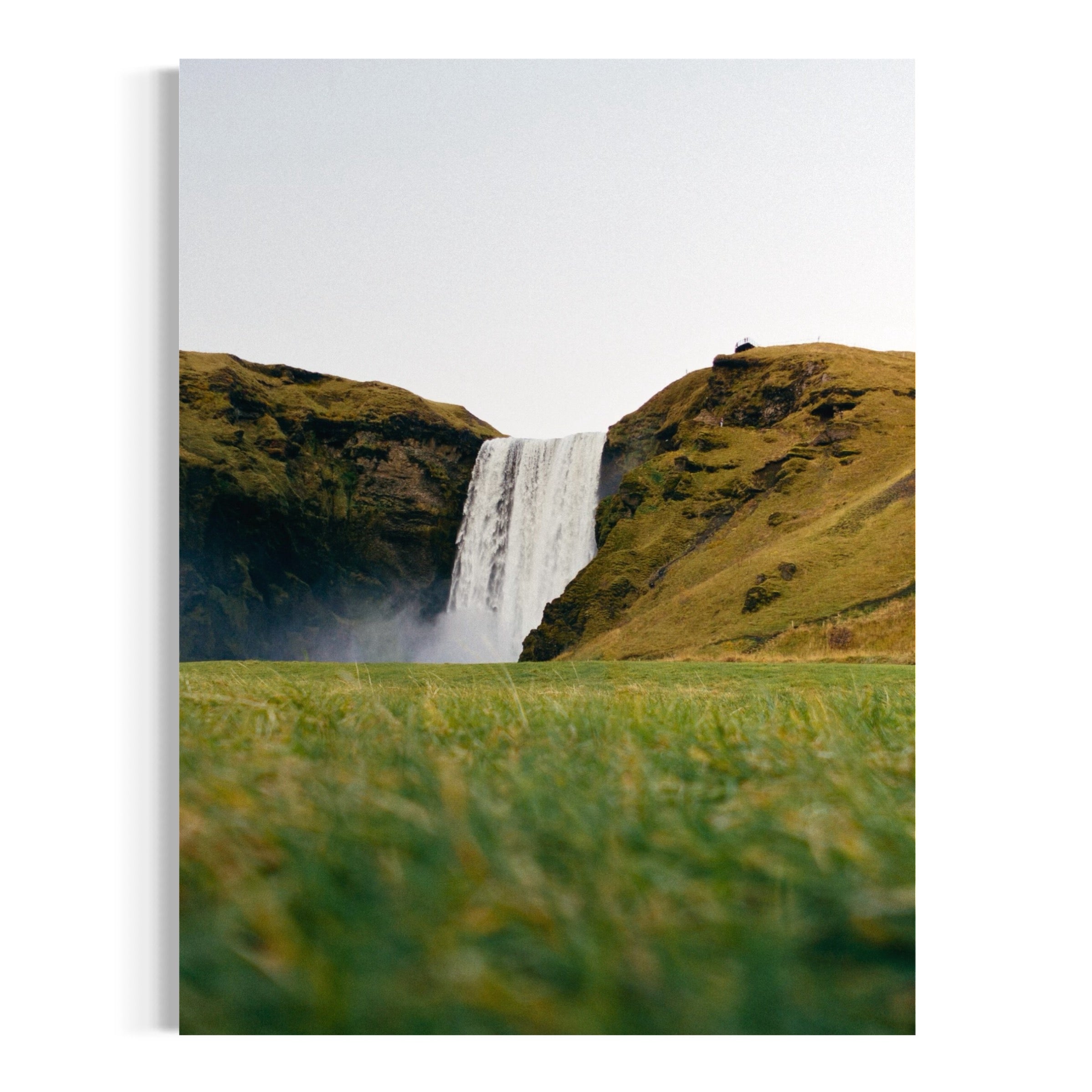 Skógafoss Waterfall - Moderno Wall Art Wall Art