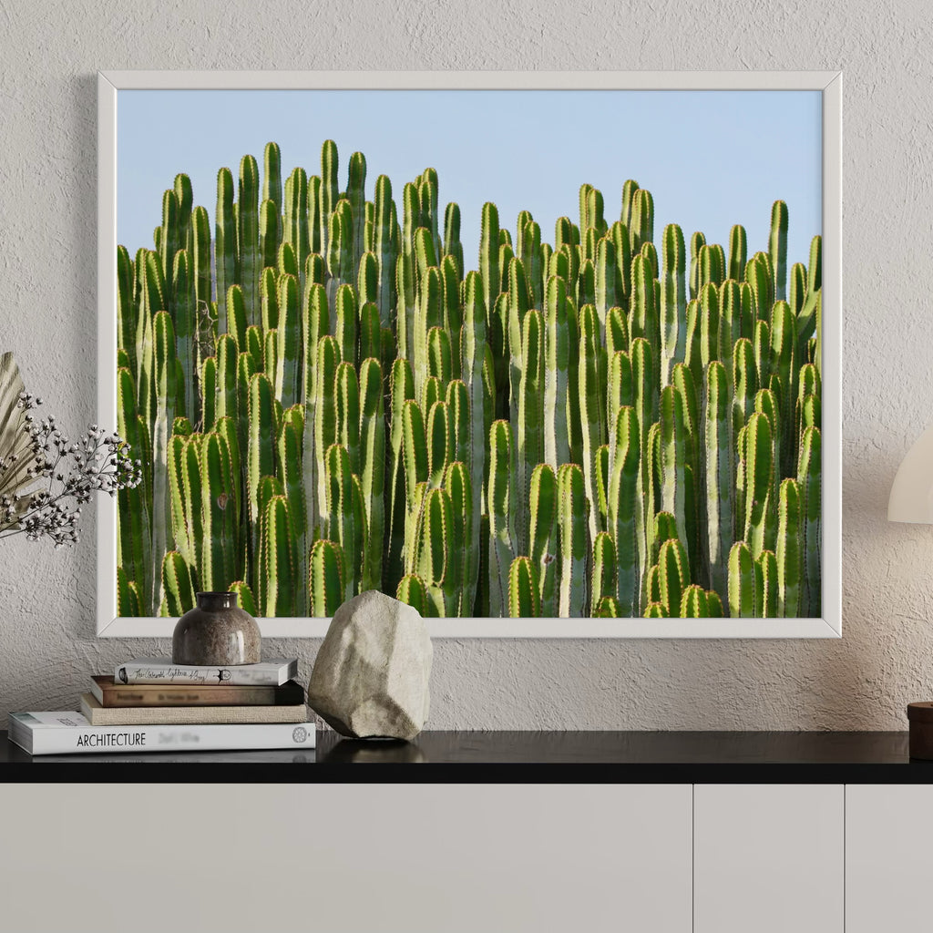 Skybound Cacti - Moderno Wall Art Wall Art