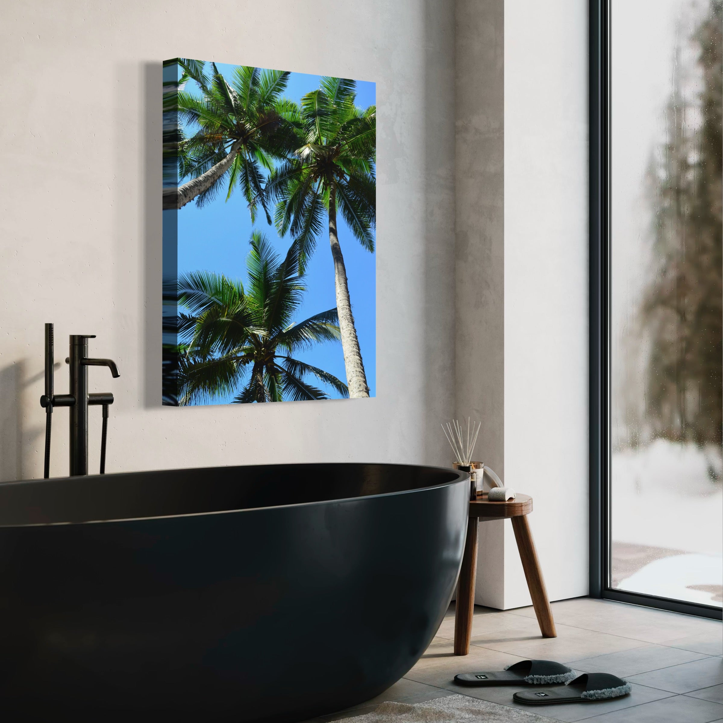 Coconut Canopy - Moderno Wall Art Wall Art