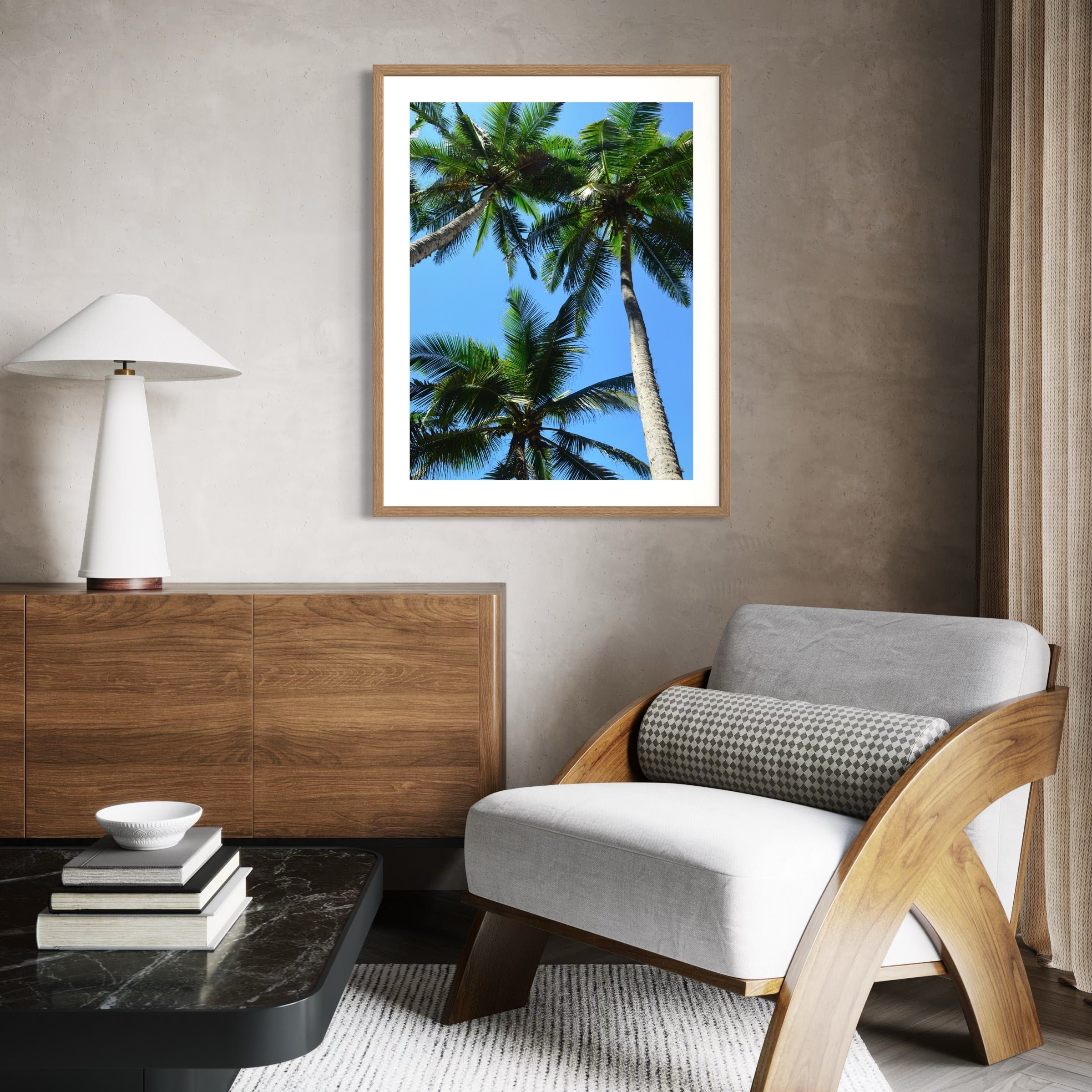 Coconut Canopy - Moderno Wall Art Wall Art