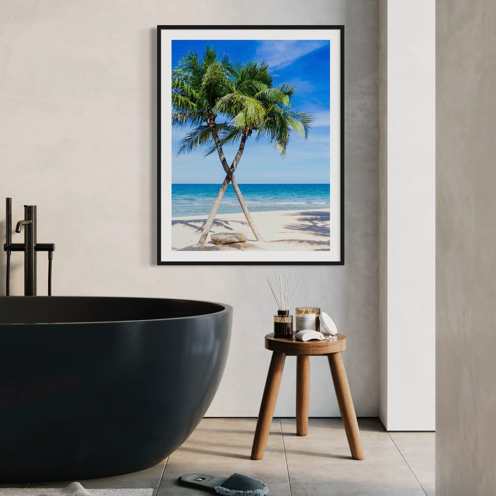 Palm Embrace - Moderno Wall Art