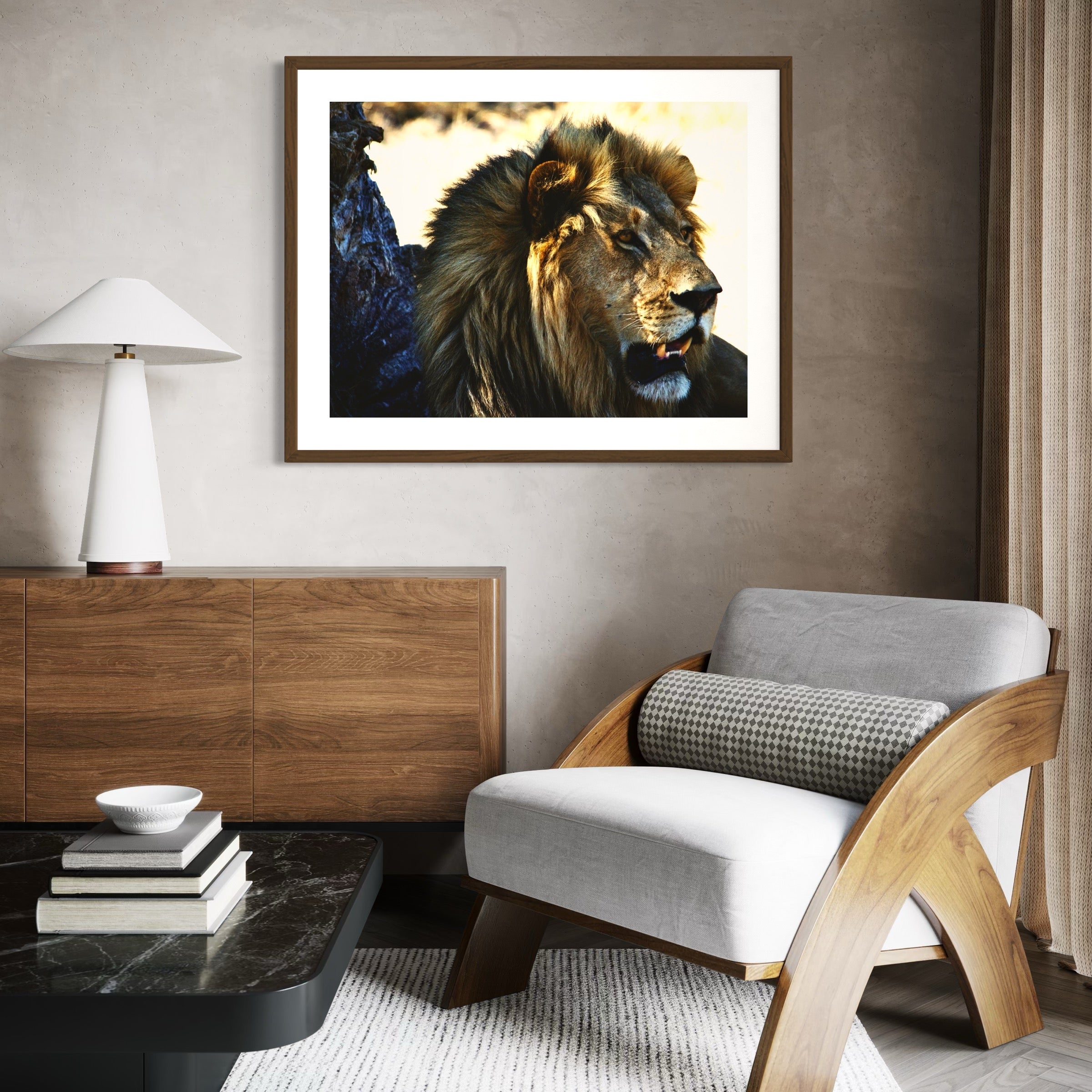 Gaze of the Wild - Moderno Wall Art Wall Art