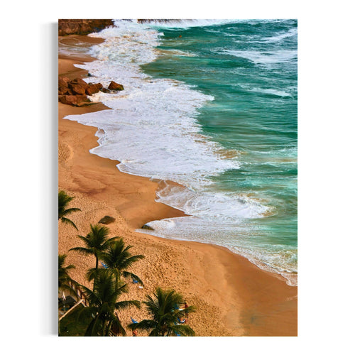 Rio’s Tranquil Shore - Moderno Wall Art Wall Art