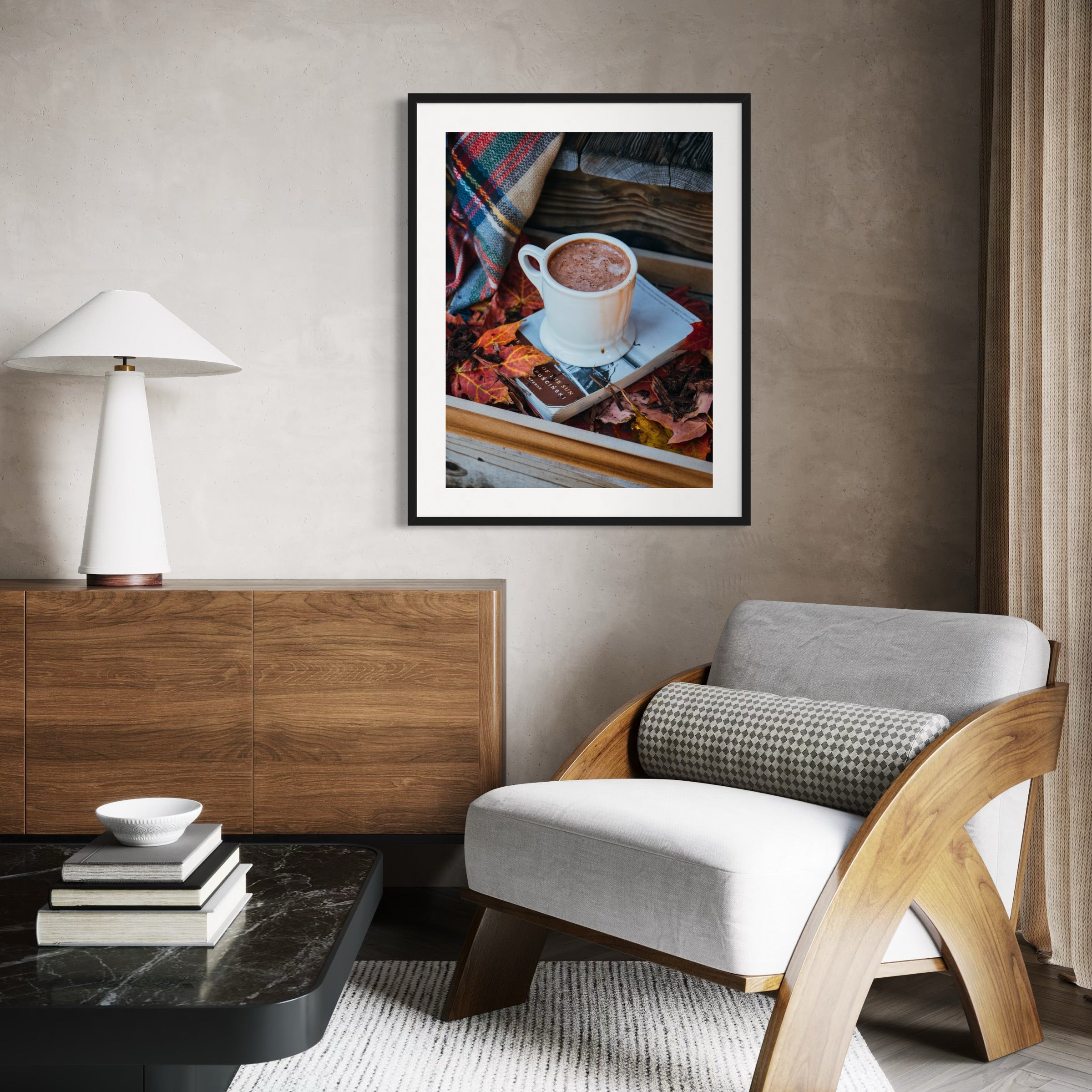 A Fall Day In - Moderno Wall Art Wall Art