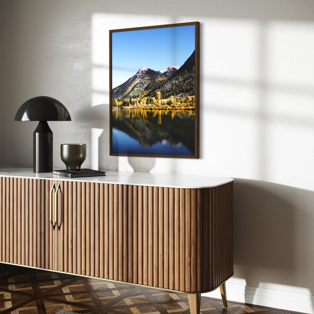 Alpine Lake - Moderno Wall Art