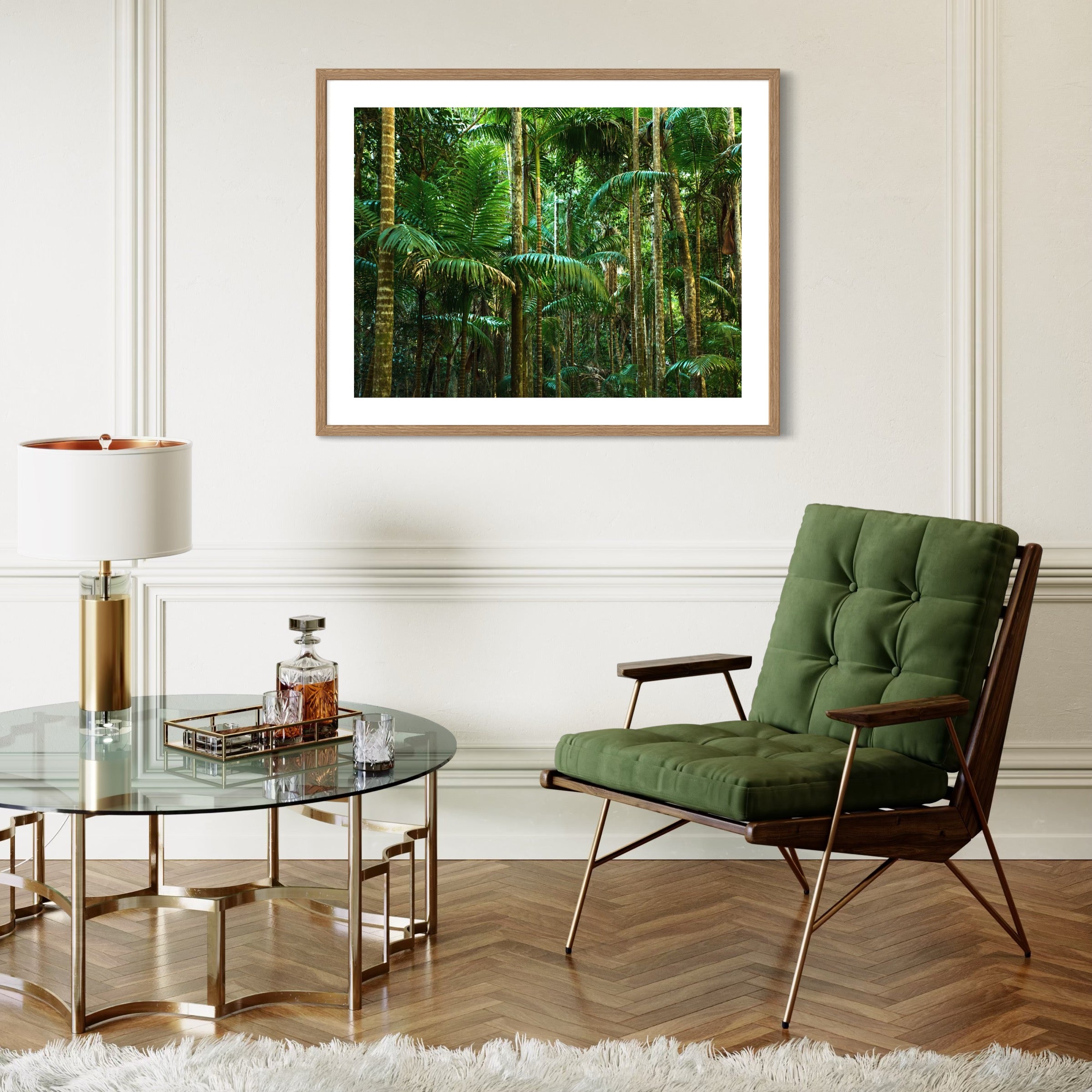 Lush Depths - Moderno Wall Art Wall Art