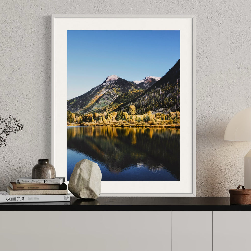 Alpine Lake - Moderno Wall Art