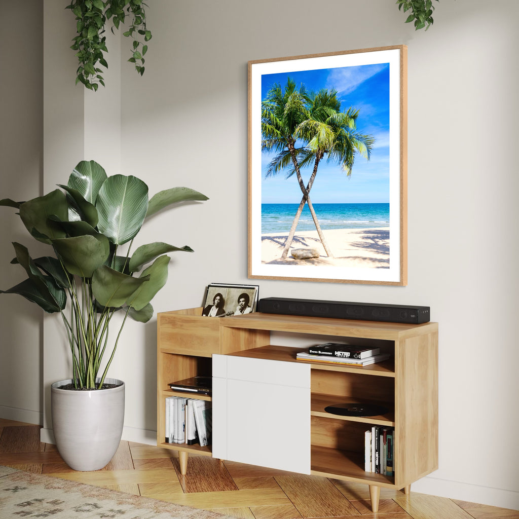 Palm Embrace - Moderno Wall Art