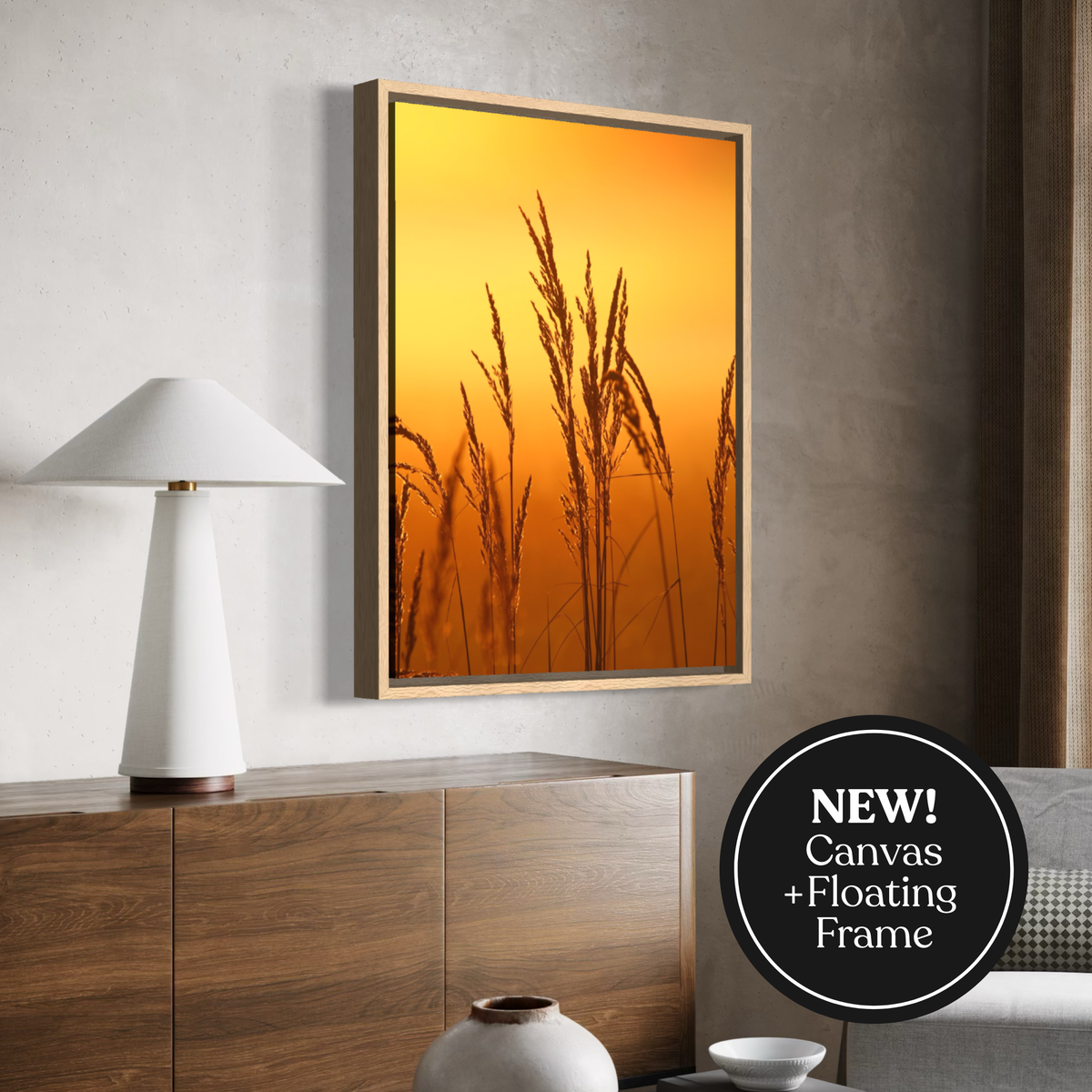 Sunset Reeds